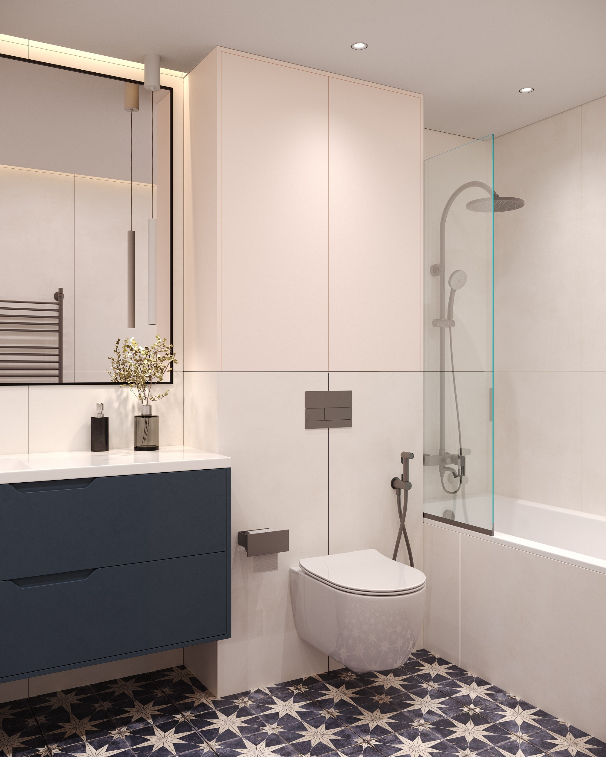 Дизайн двухкомнатной квартиры в ЖК Мой Ритм Казань. Архитектор-дизайнер в Казани