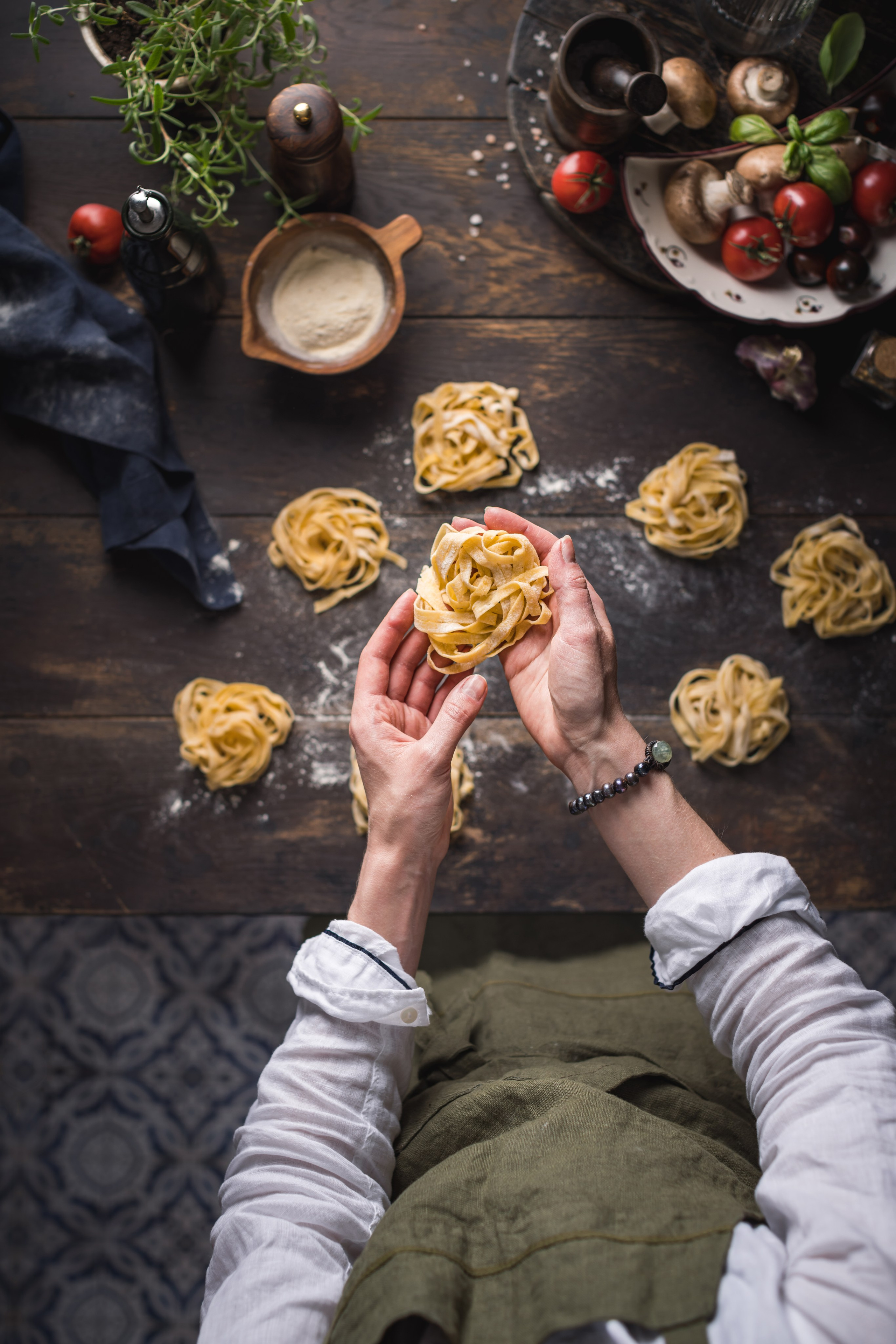 Hand made pasta 1. Foodie Stories (гастрономические истории) рекламная фуд-фотосъёмка, Москва