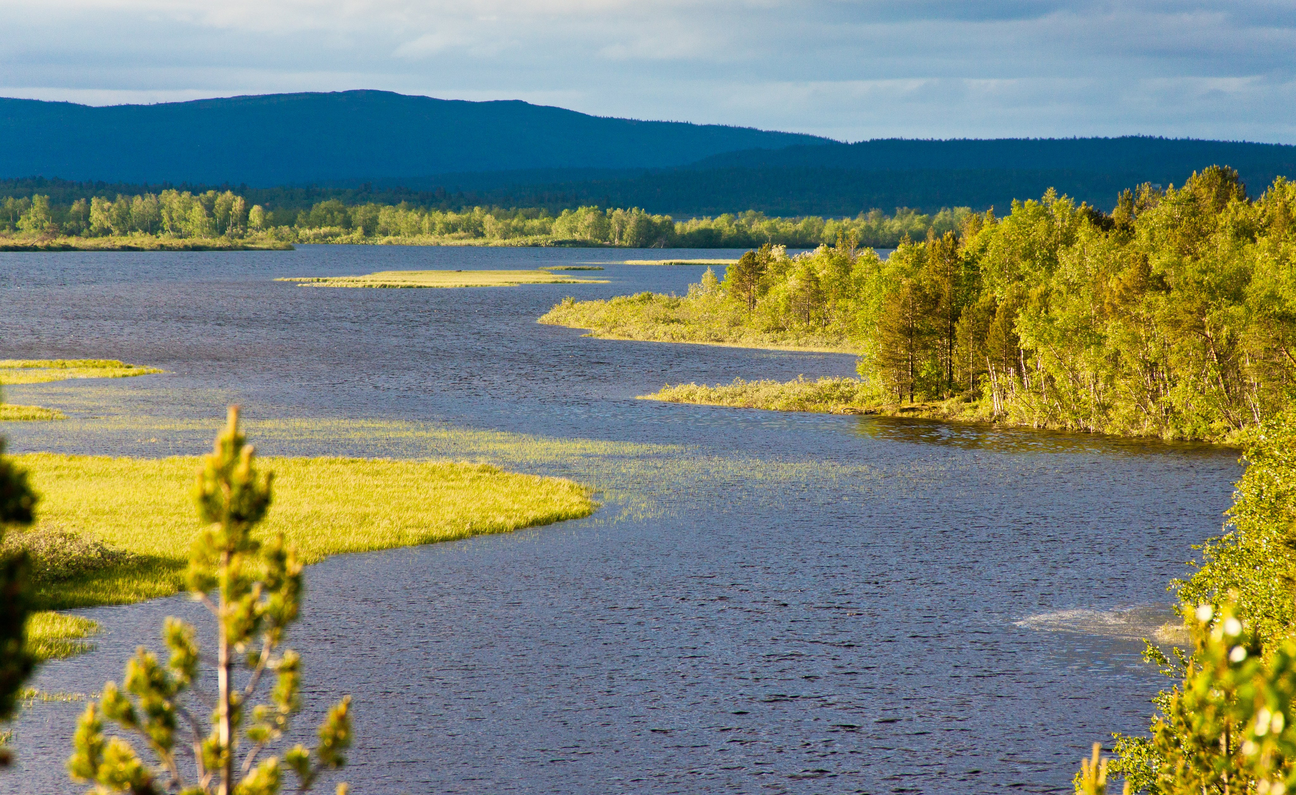 Река Паз. Пейзажи Крайнего Севера. Баренцево море, Рыбачий, Средний, Немецкий