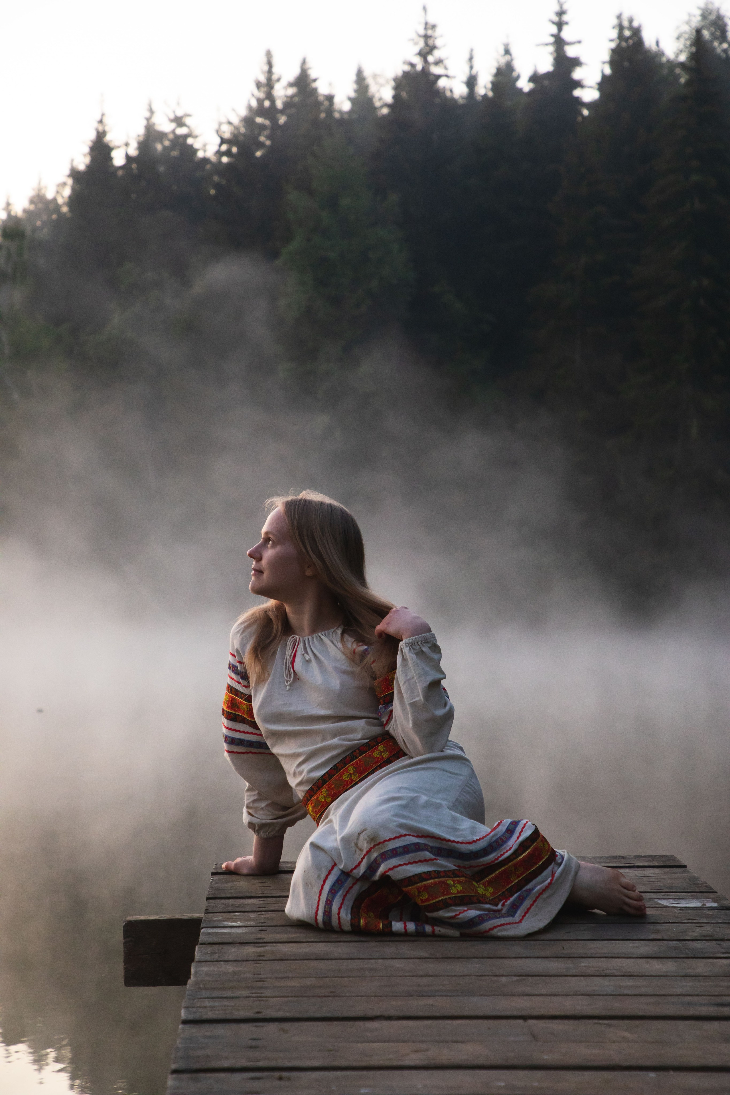 Купальская история на рассвете. Юлия Башкатова, сказочный фотограф, Москва