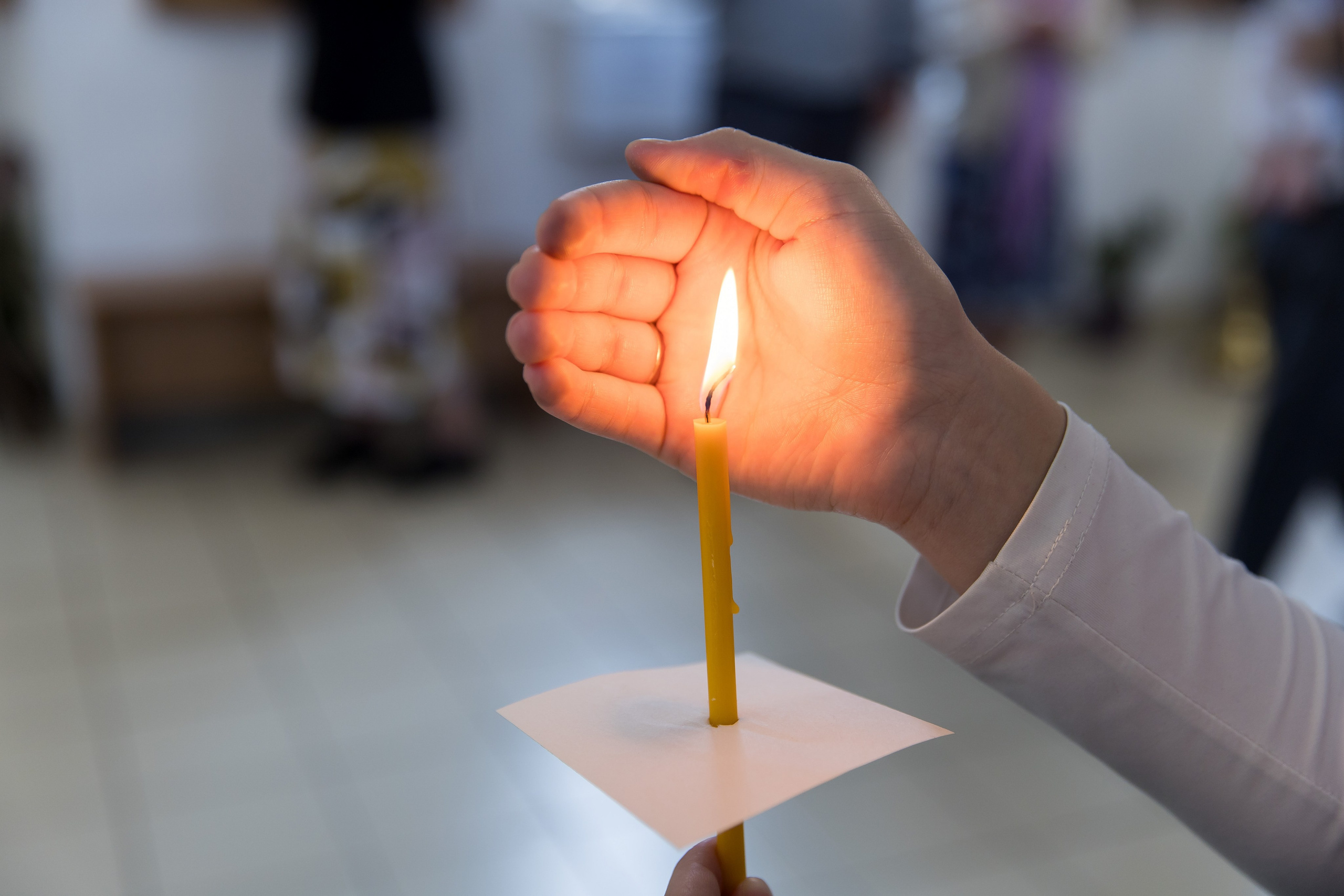 Крещение. Снимаю съемки