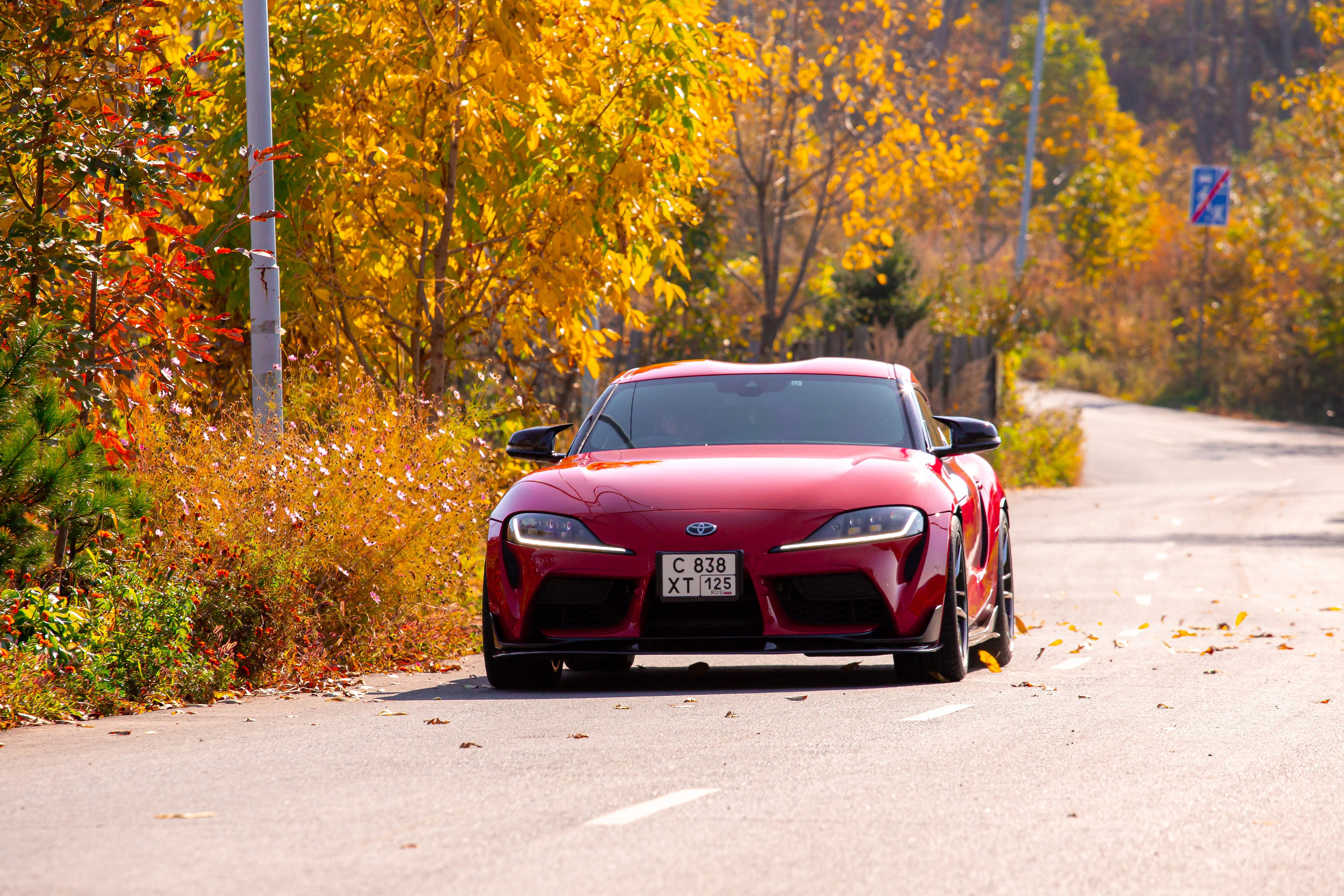 Toyota Supra. Фотограф Антон Клейнос, Владивосток