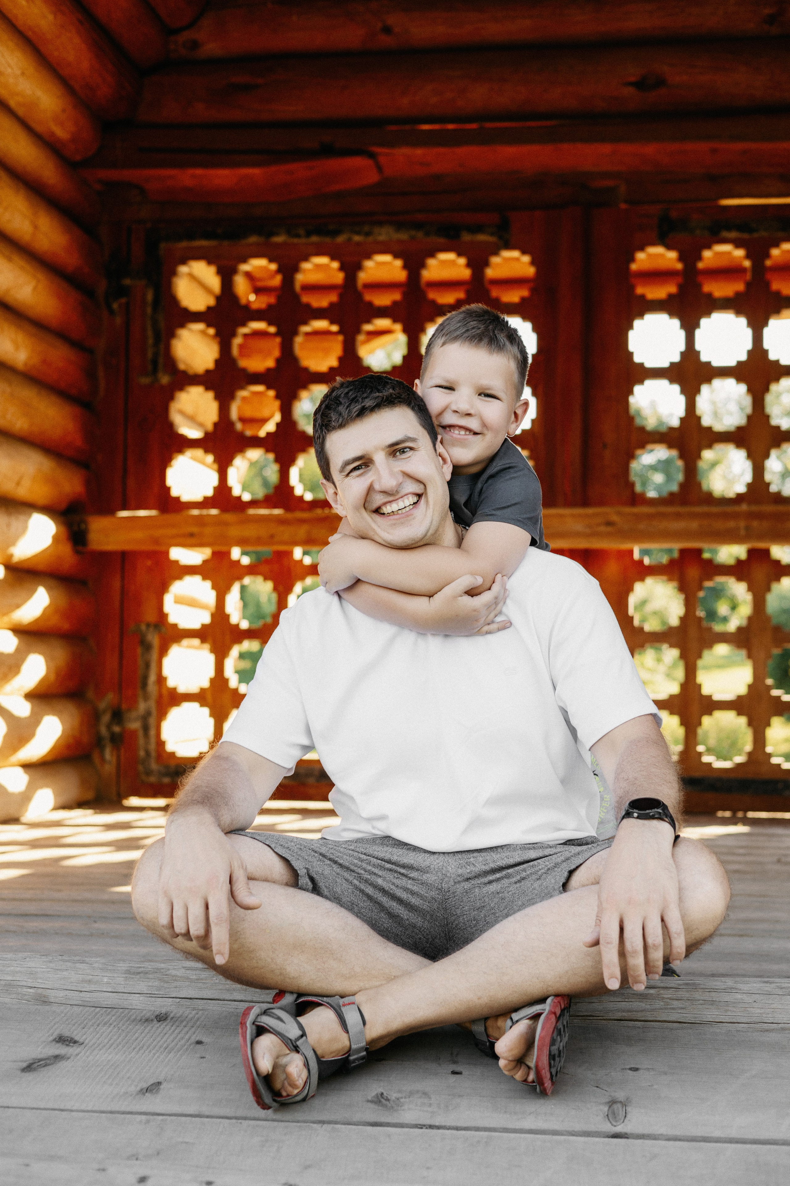 Семейная фотосессия в парке Коломенское. Портретный и семейный фотограф в Москве Мария Рослякова