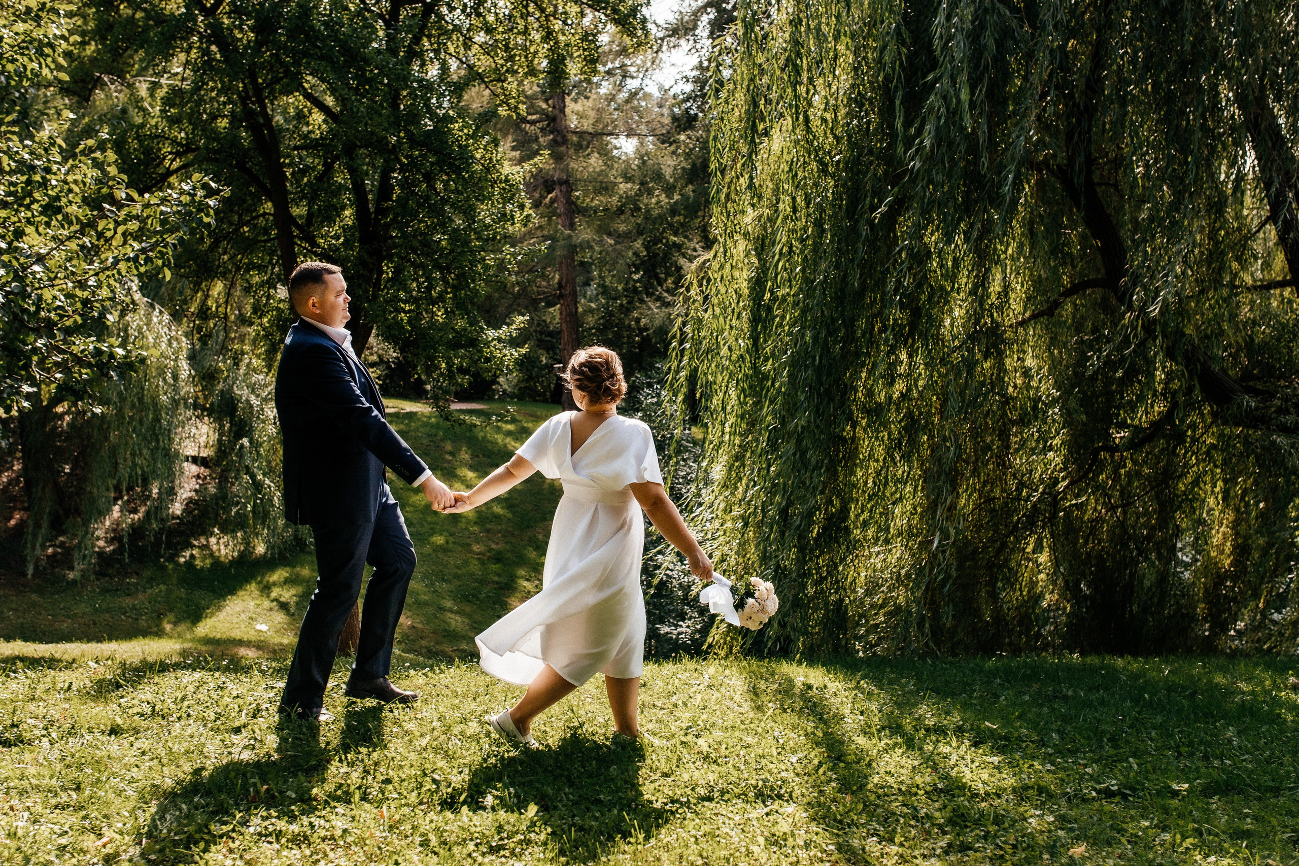 Свадебная прогулка в Царицыно!. Профессиональный фотограф, Москва |Видное Елена Елизарова
