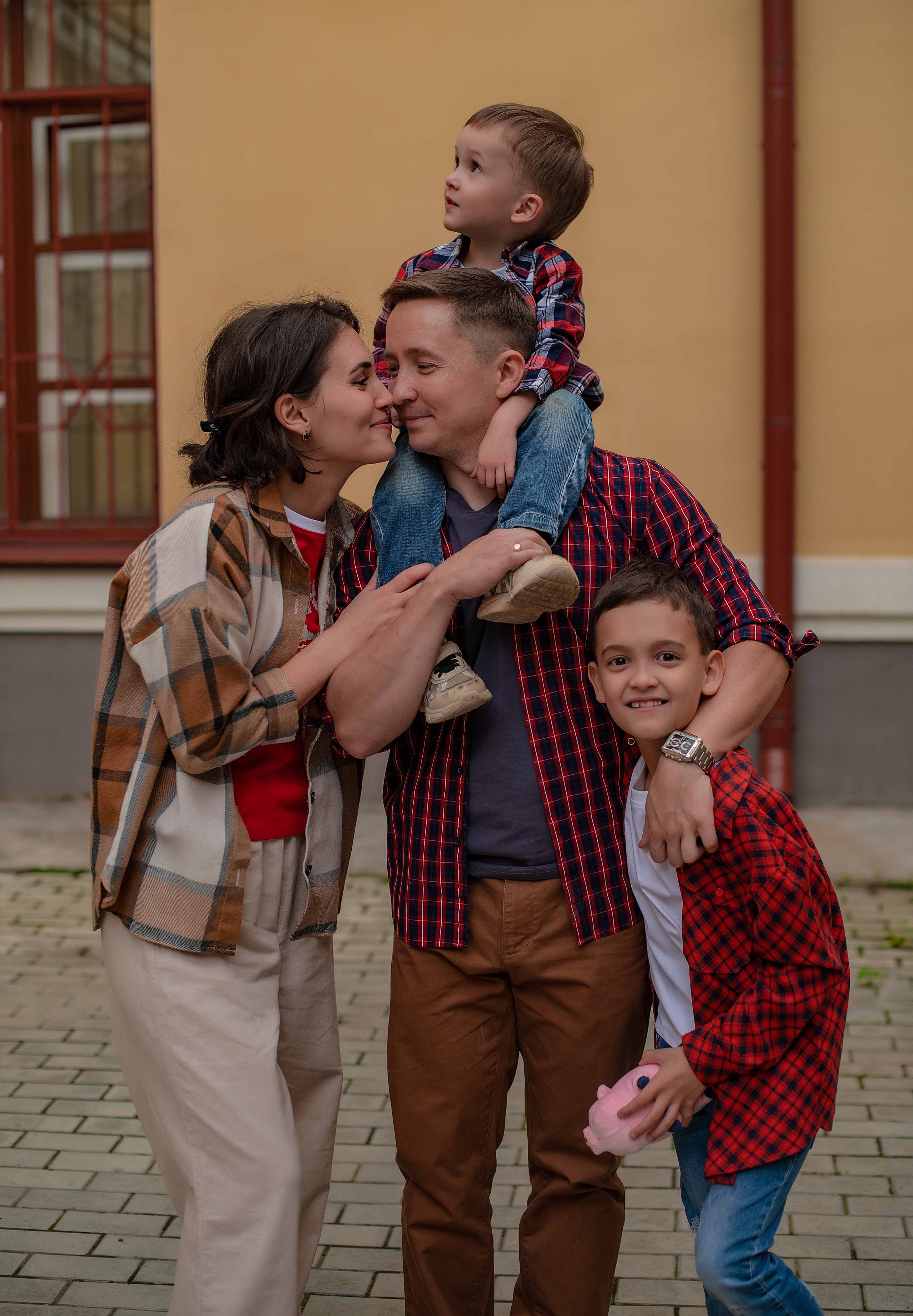 Семья Игоря и Екатерины. Фотограф Виктория Воронина