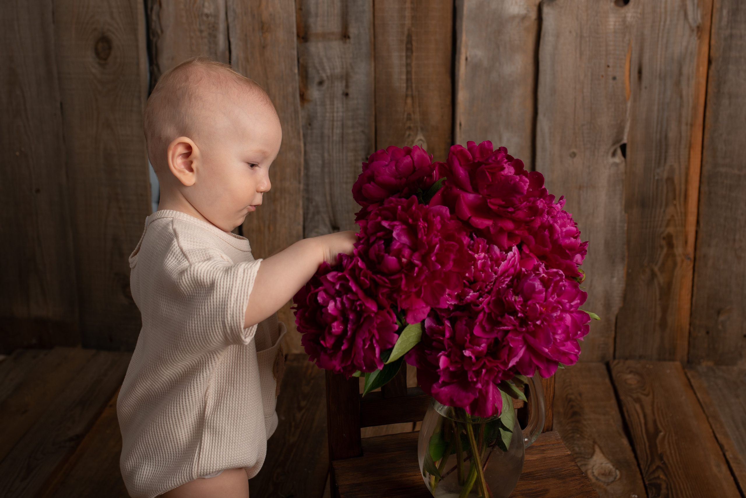 Первый тортик. Фотограф новорожденных и детей до года в Челябинске Иванова Елена