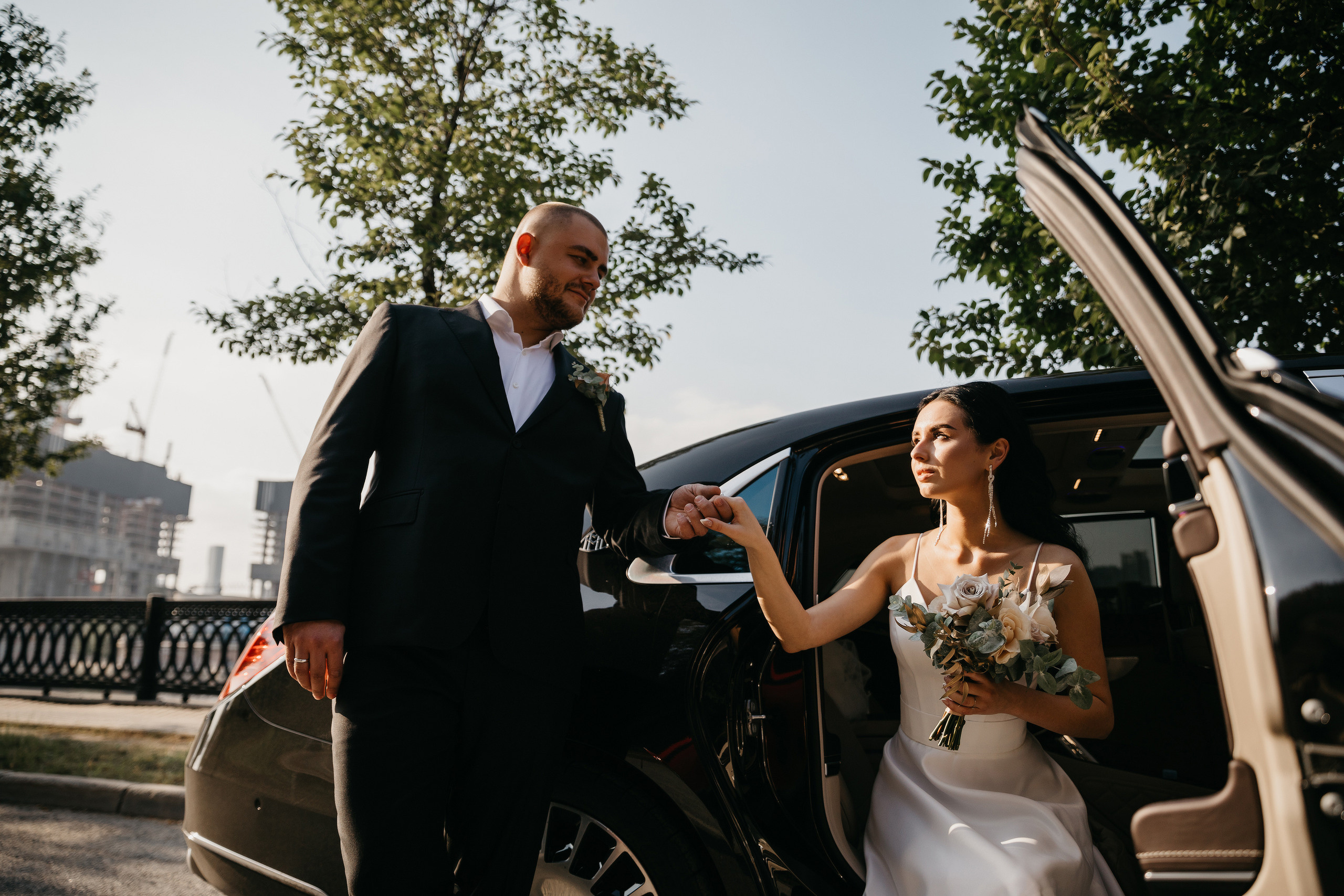 Красотка и брутал. Свадебный фотограф москва