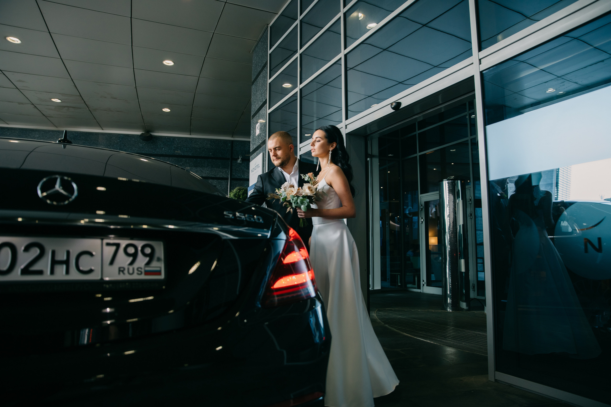 Красотка и брутал. Свадебный фотограф москва