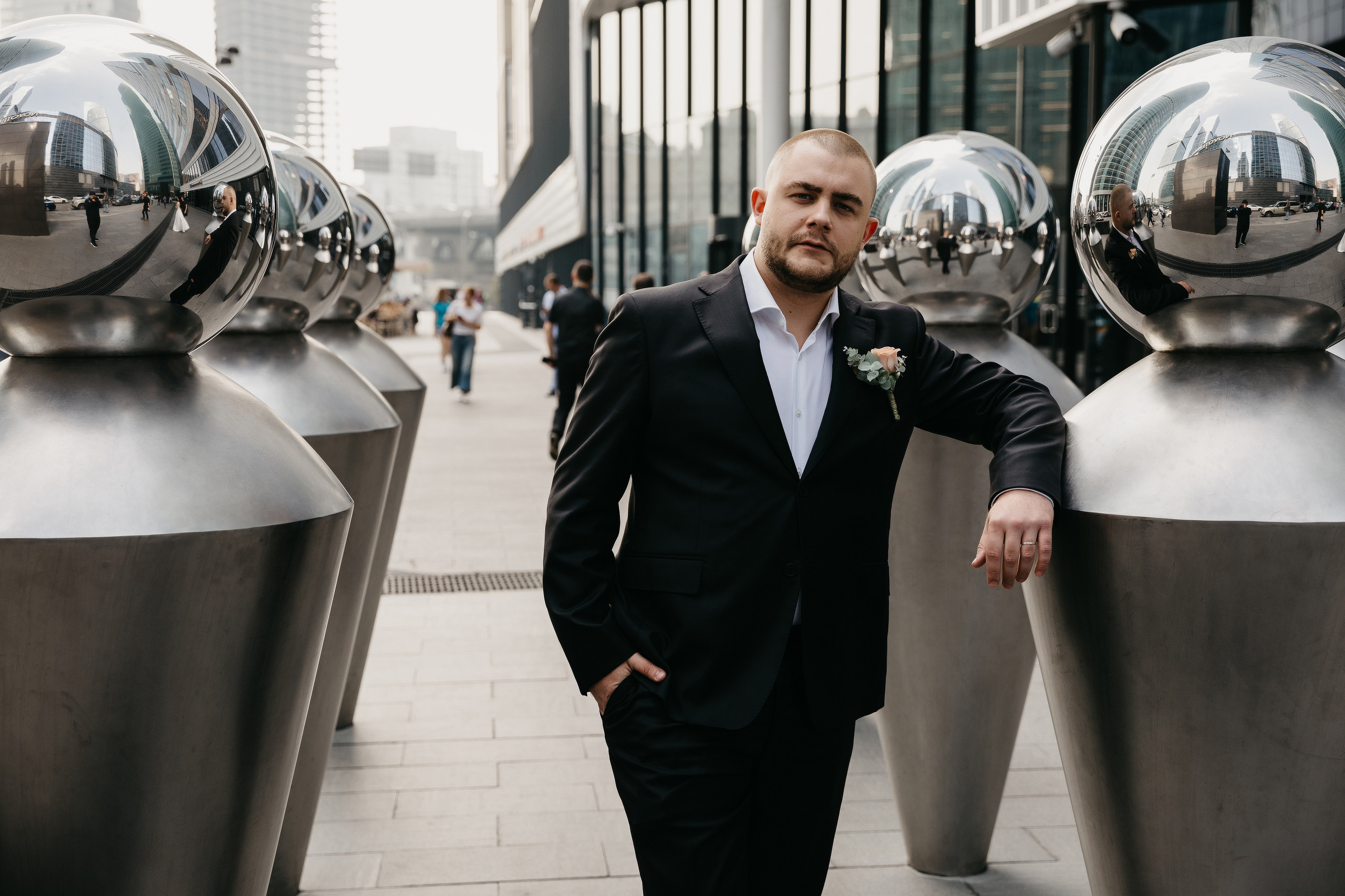 Красотка и брутал. Свадебный фотограф москва