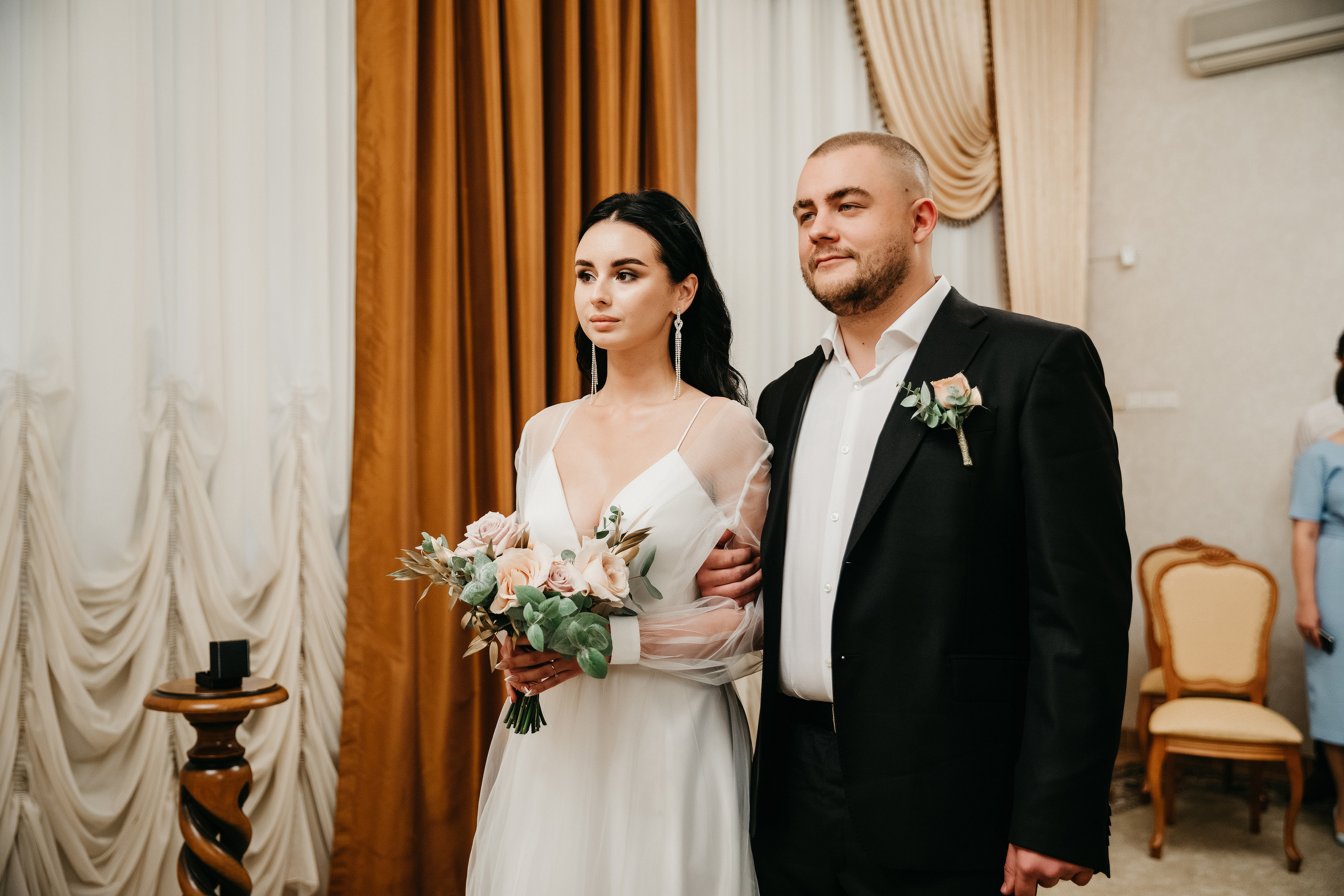 Красотка и брутал. Свадебный фотограф москва