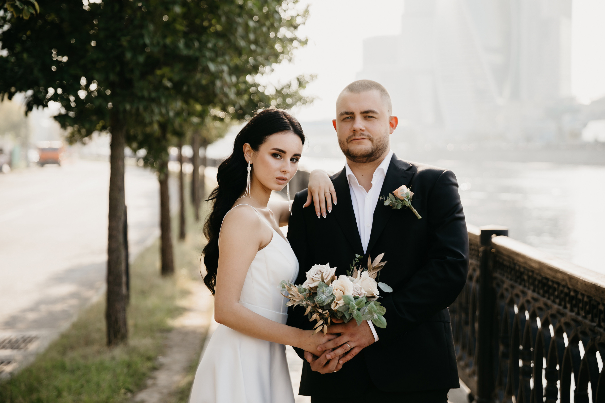 Красотка и брутал. Свадебный фотограф москва