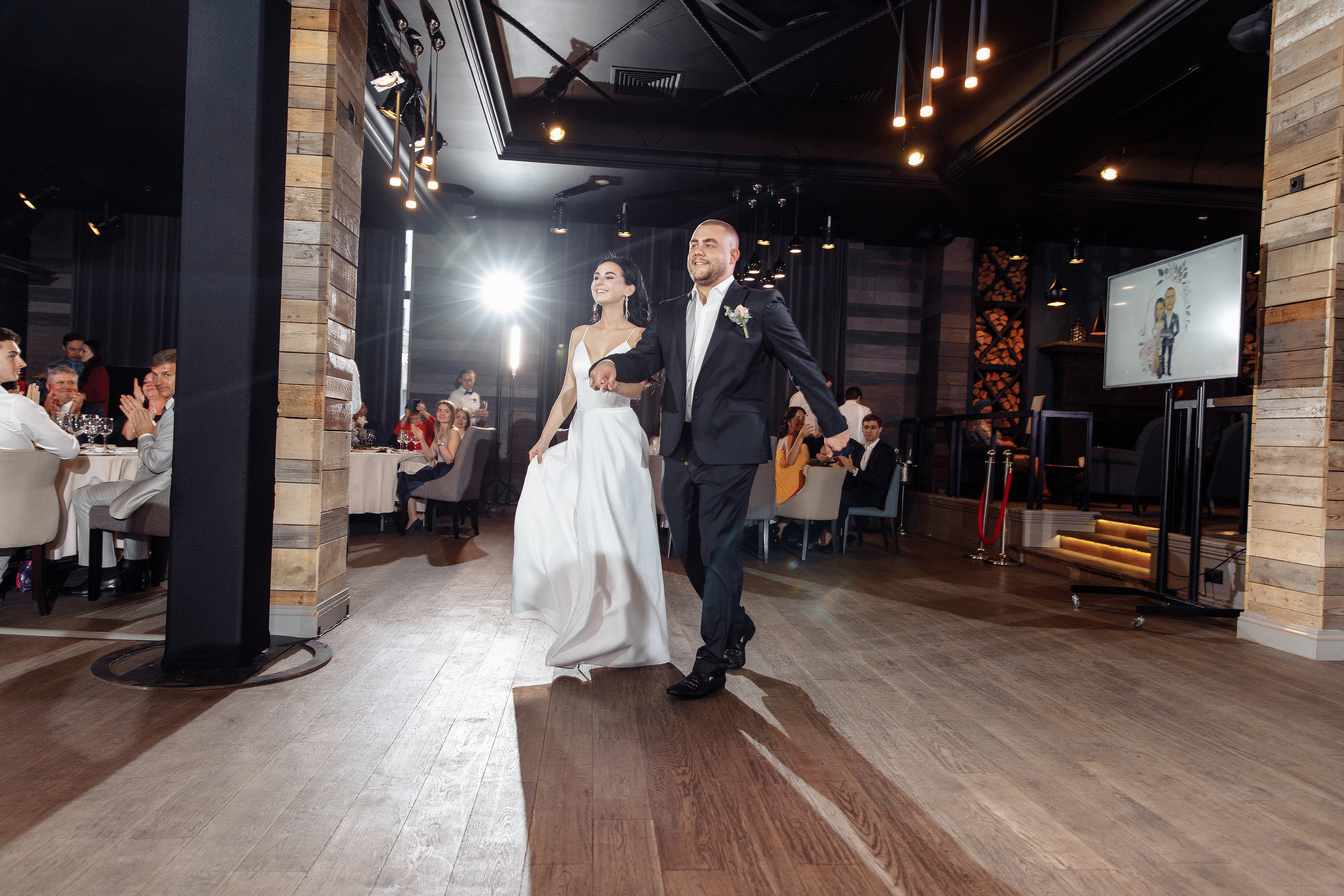 Красотка и брутал. Свадебный фотограф москва