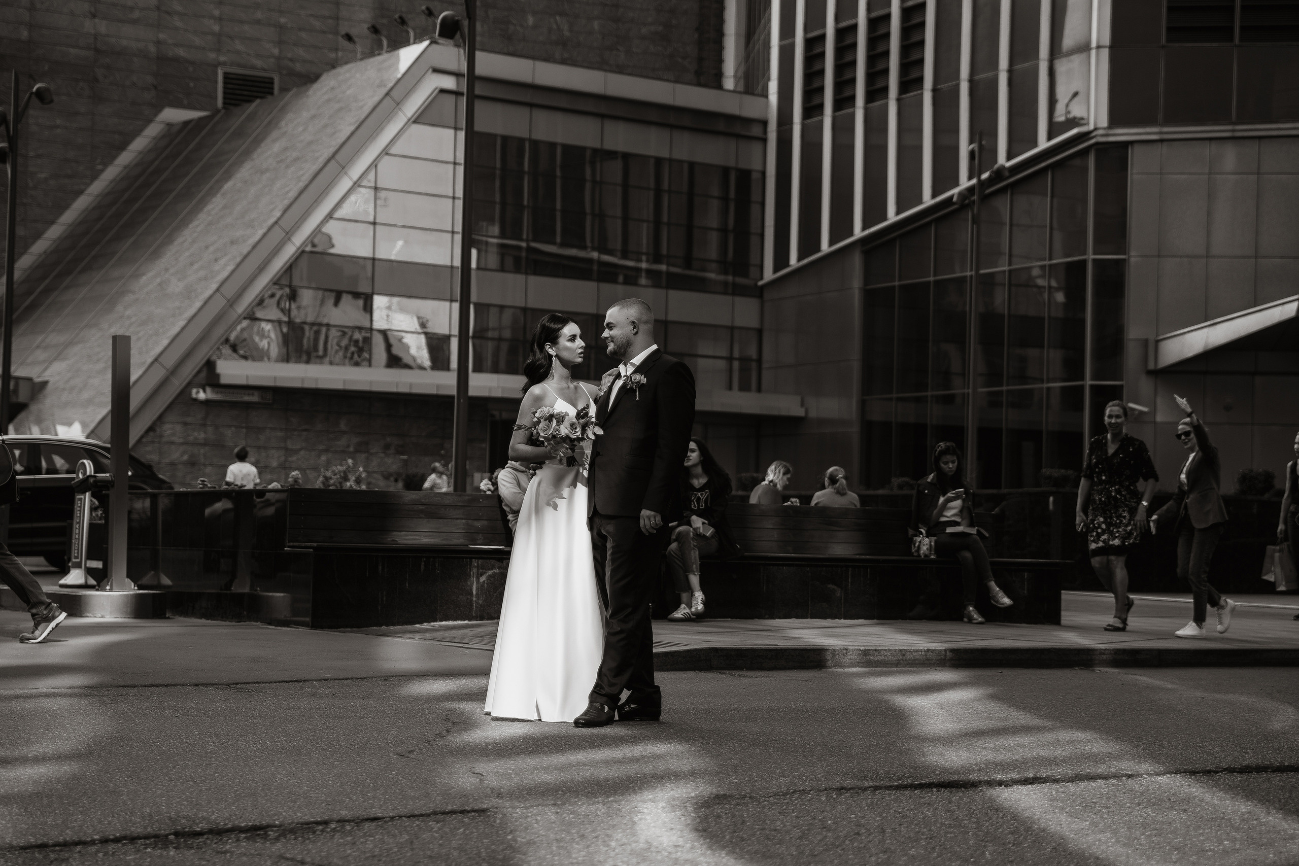 Красотка и брутал. Свадебный фотограф москва