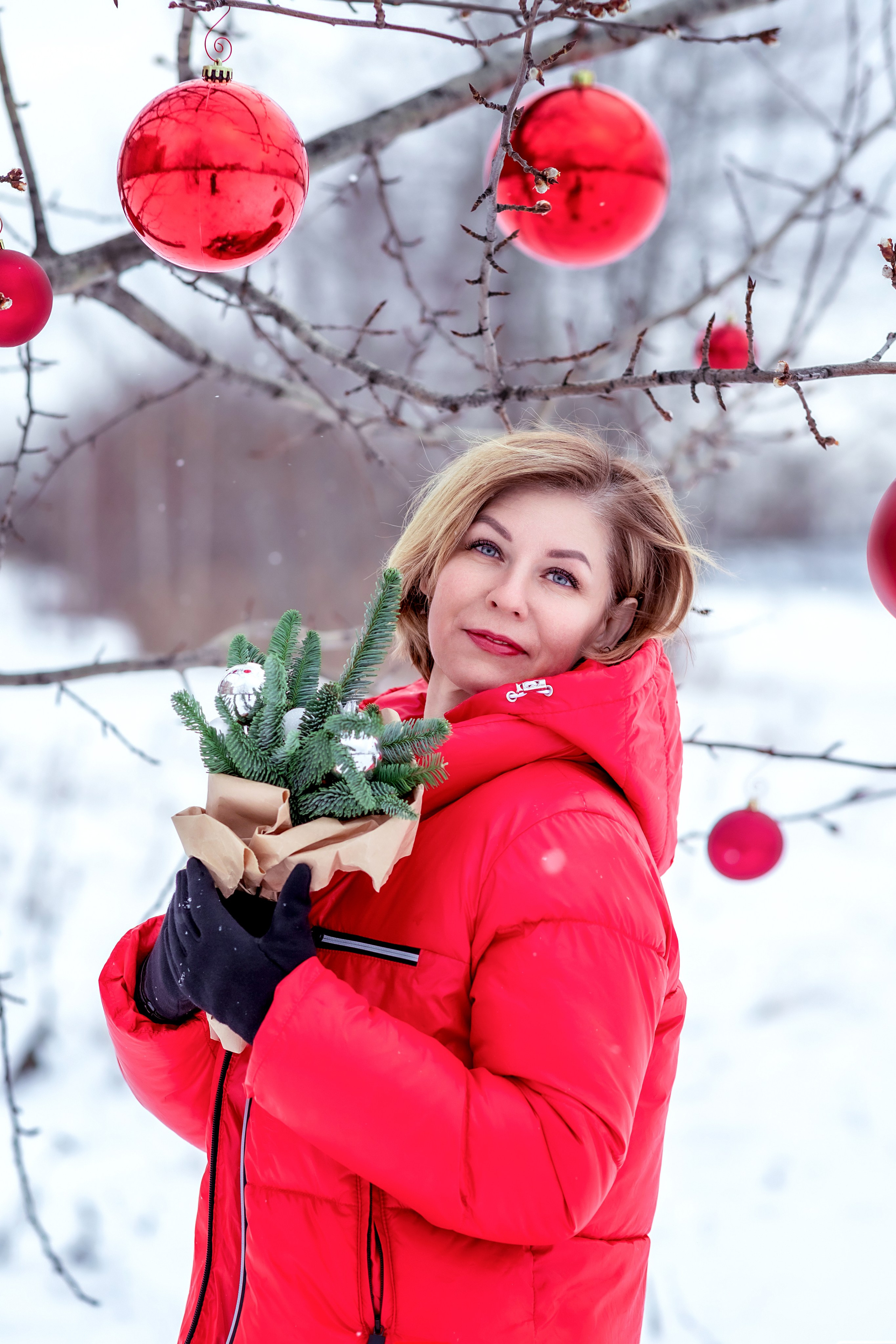 Фотопроект «Красные ШАРЫ». Фотограф Алина Лебедь