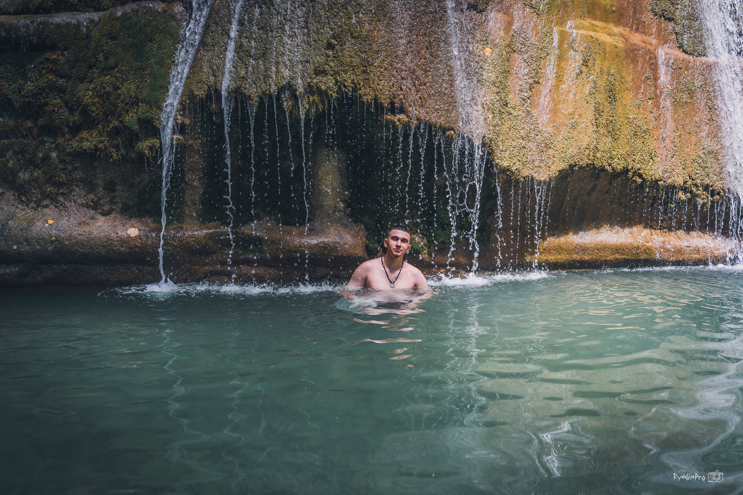 Поход на водопады Куаго с командой Мадьяр 23.07.24. Репортажный фотограф в Краснодаре Рындин Дмитрий