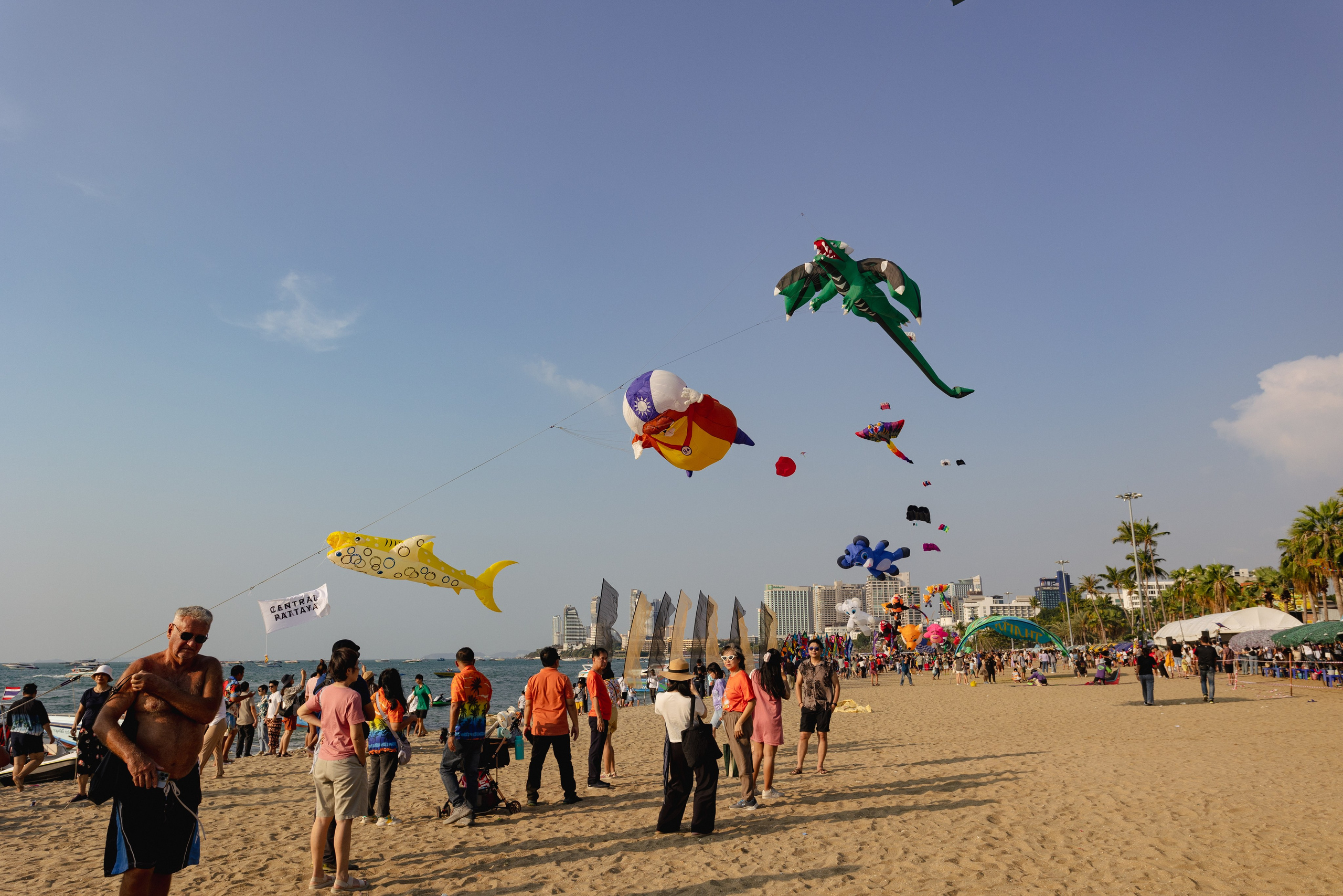 PATTAYA INTERNATIONAL KITE ON THE BEACH 2024. Photographer Sonkina Tatiana (Tanya Ash)