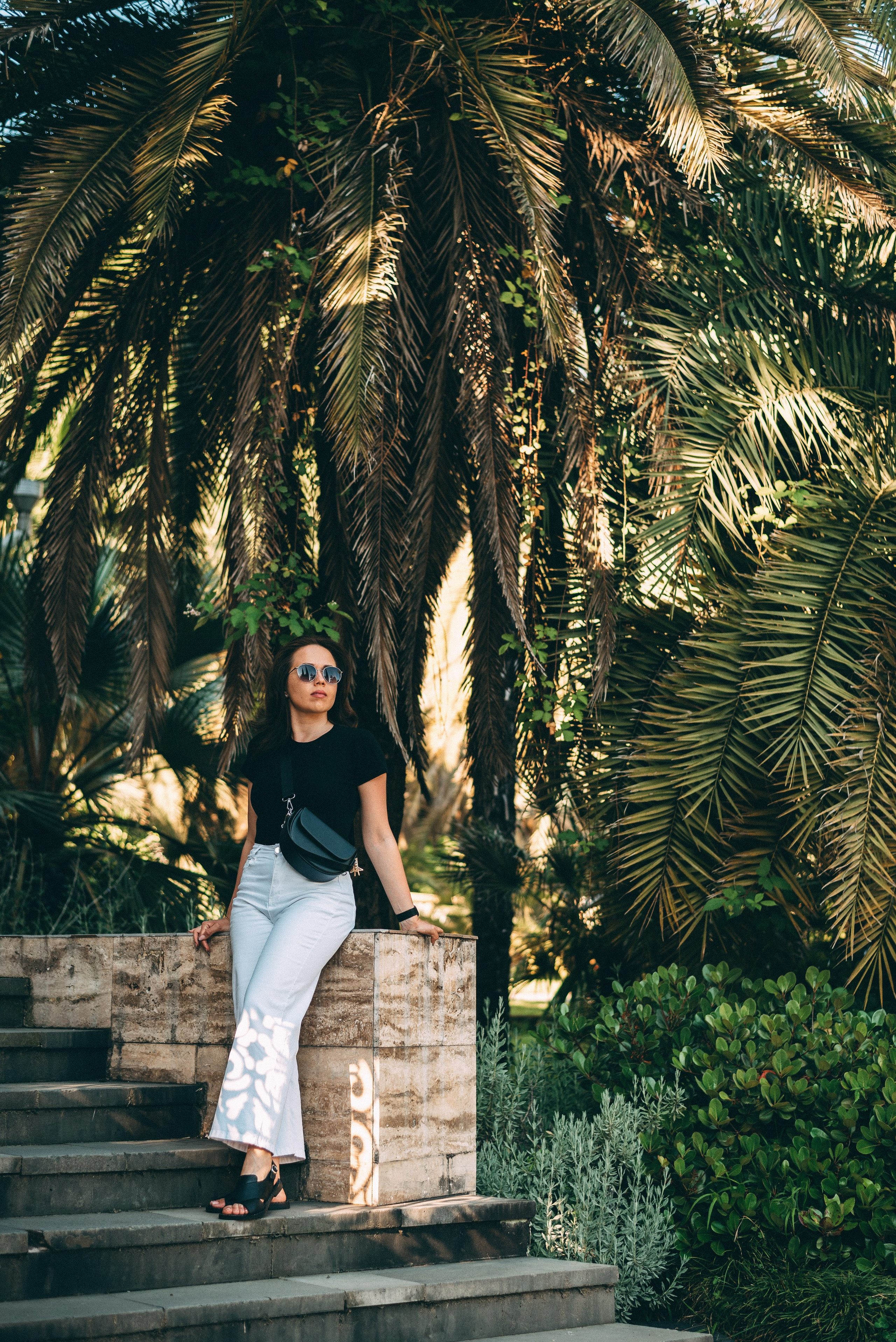 Фотосессия в центре Сочи в парке Дендрарий. Фотограф в Сочи — Маргарита Поганова