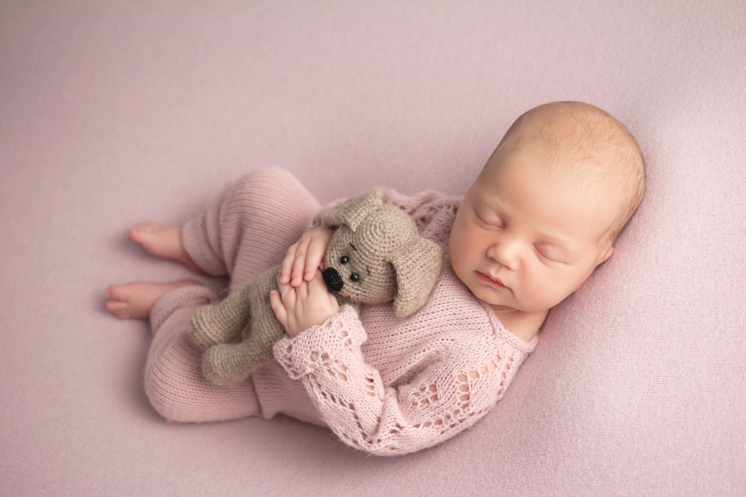 Классический стиль newborn. Фотограф новорождённых Анапа Елена Кушнарь