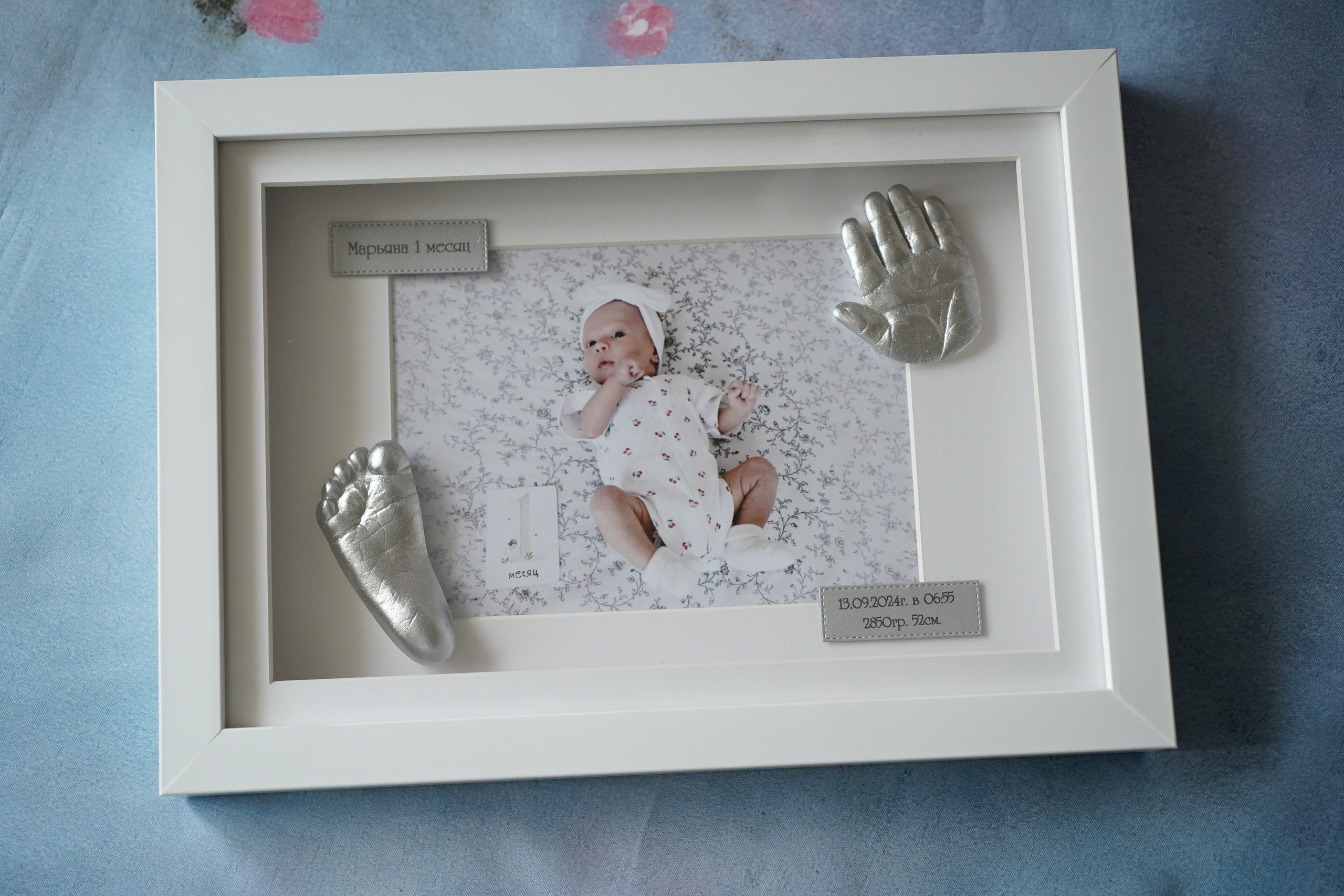 Сувенирная работа — детские слепки ручек и ножек в Нижнем Новгороде