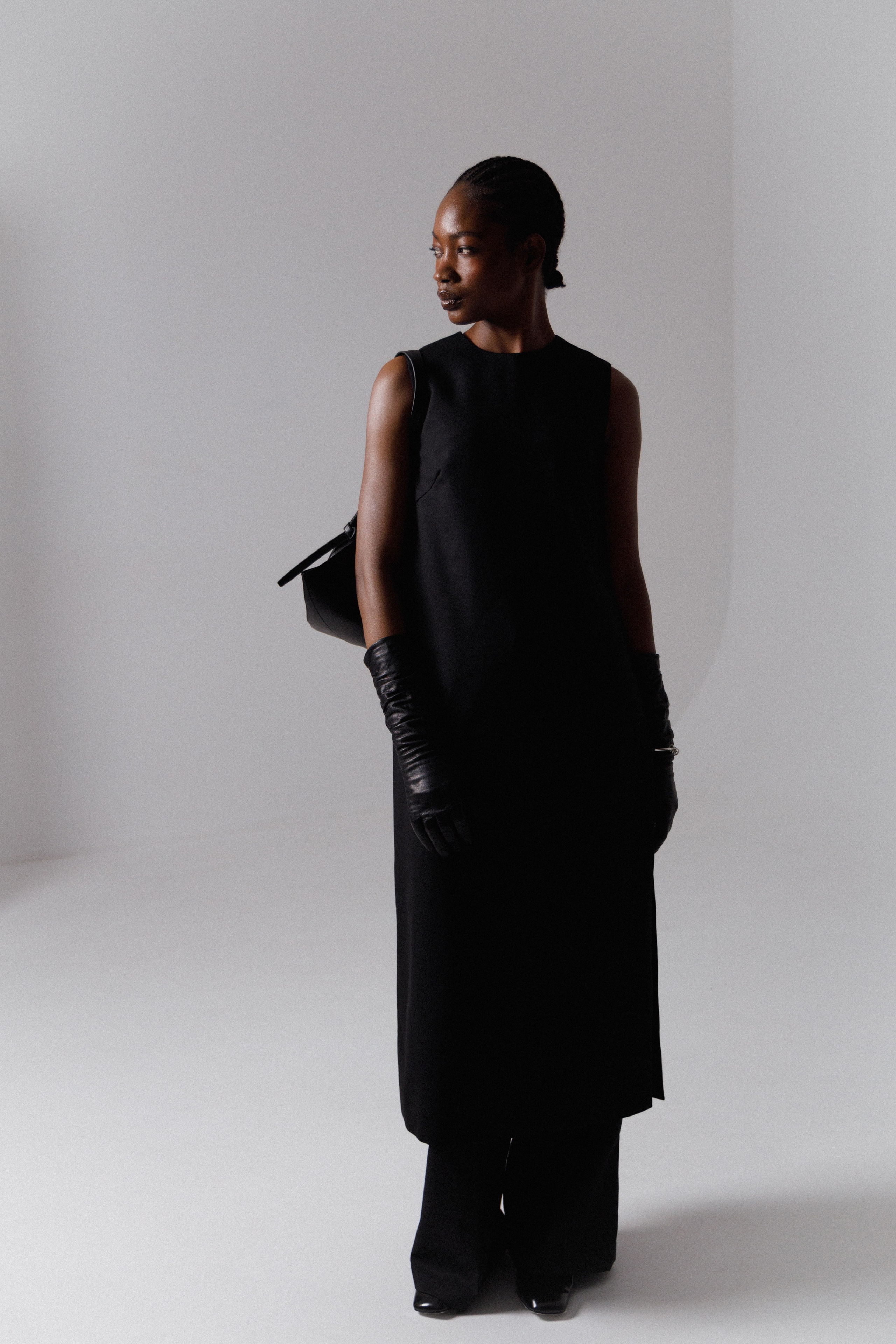 Серия, fashion monochrome. Фотограф Москва Андрей Волков