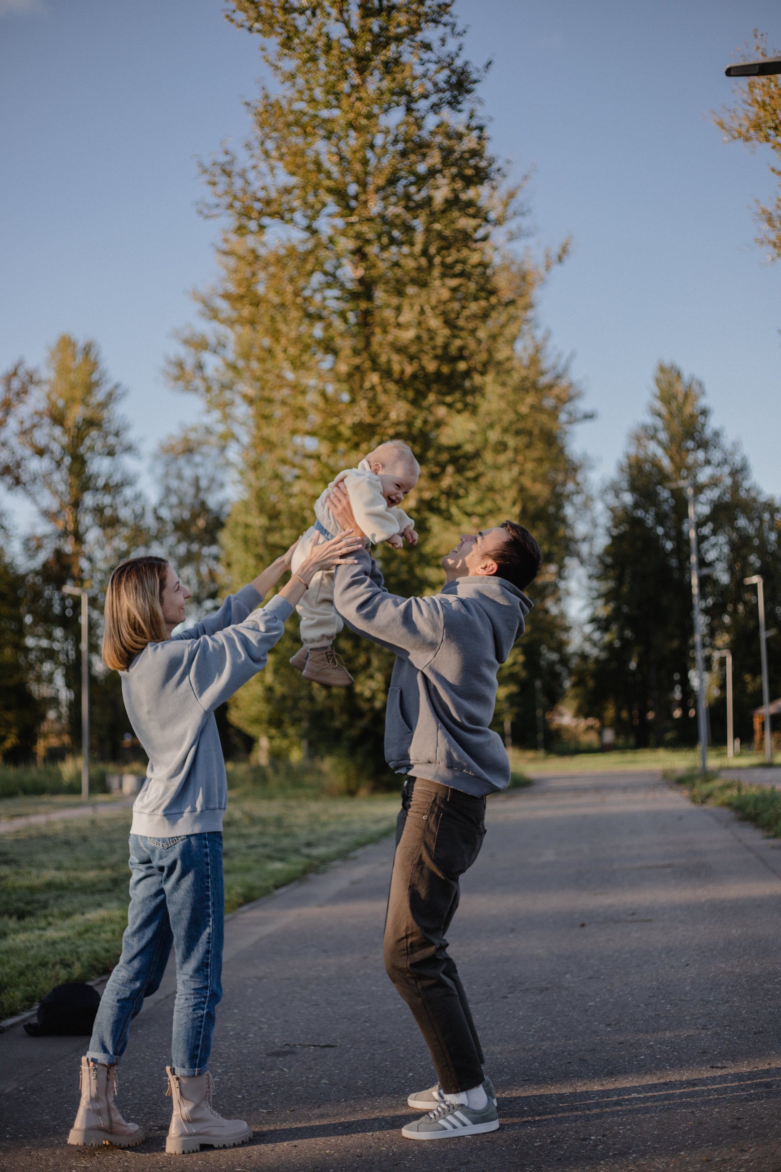 Семейная прогулка в парке
