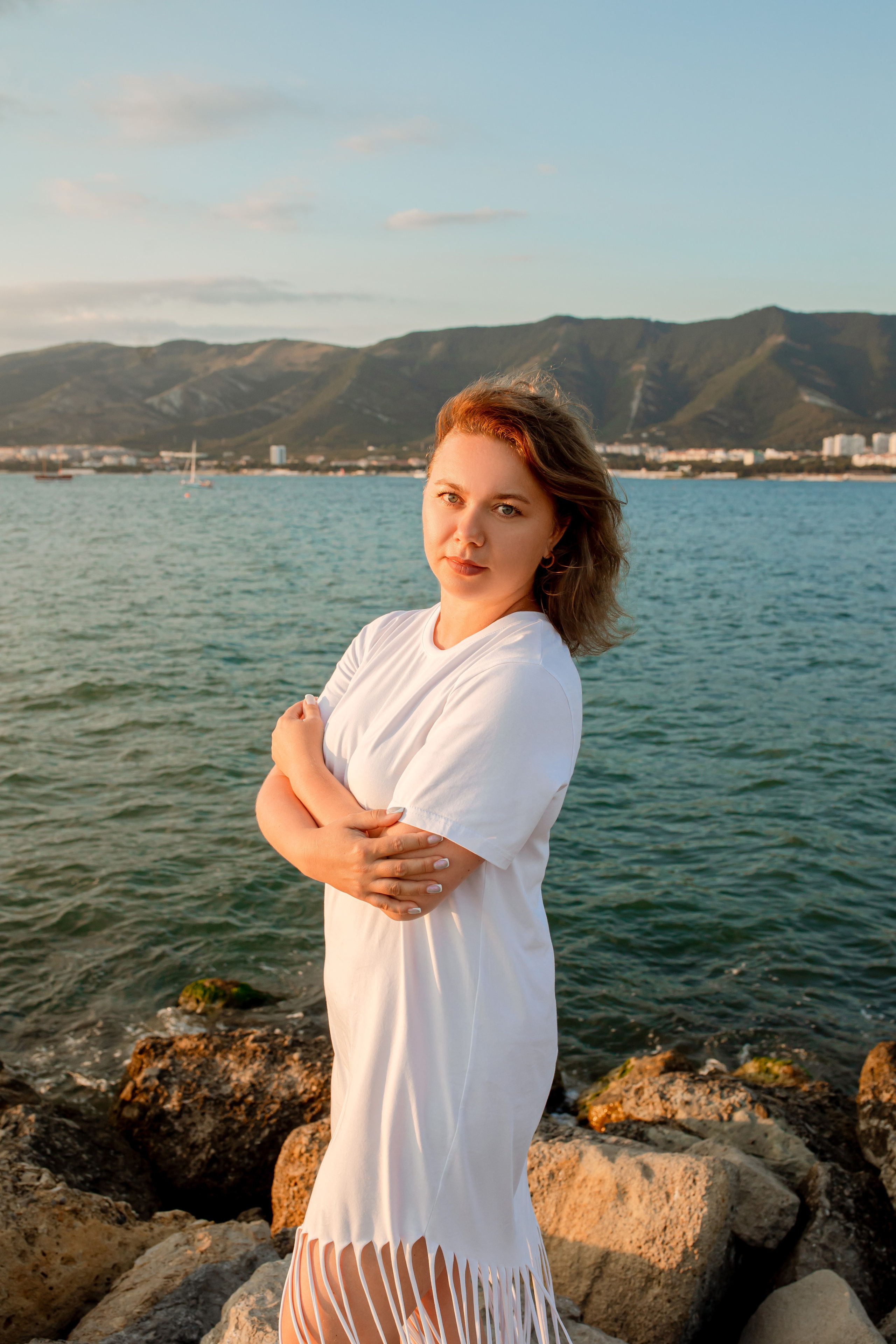 Анастасия с детьми и мамой. Wedding and family photographer in Gelendzhik Victoria Balashova