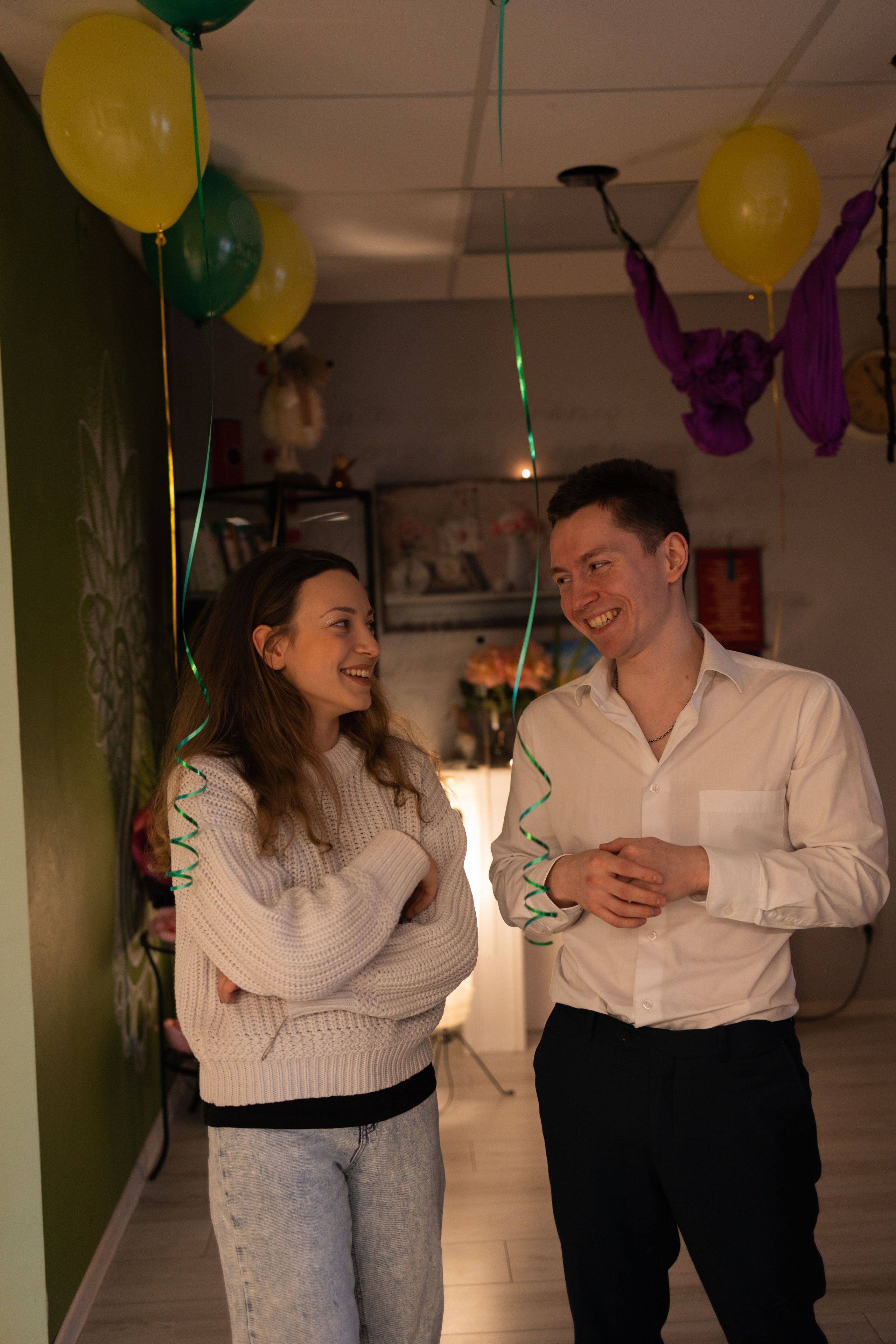 Мастер-класс в йога студии. Портретный фотограф в Санкт-Петербурге