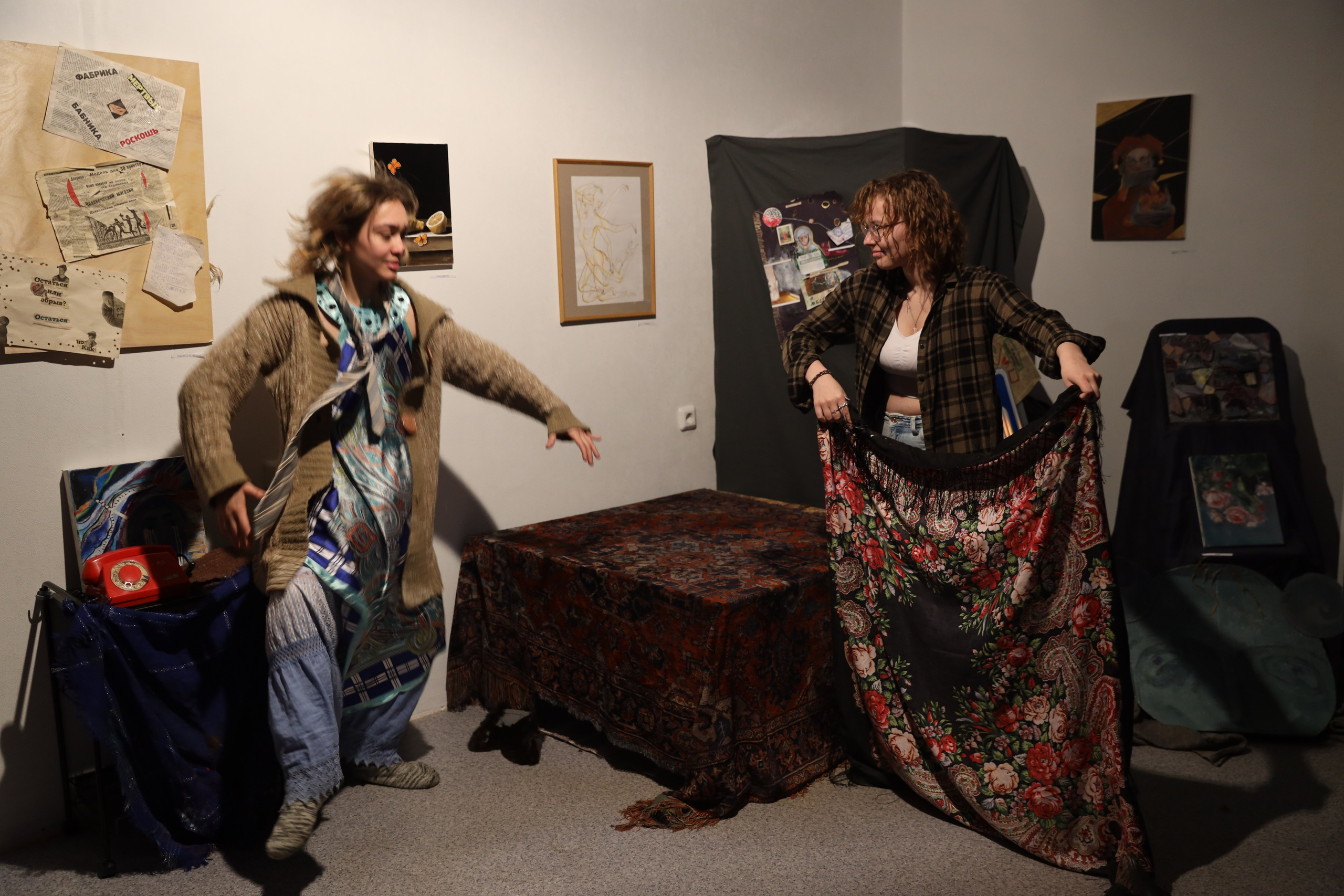 Выставка-перформанс. Творческое пространство в Санкт-Петербурге