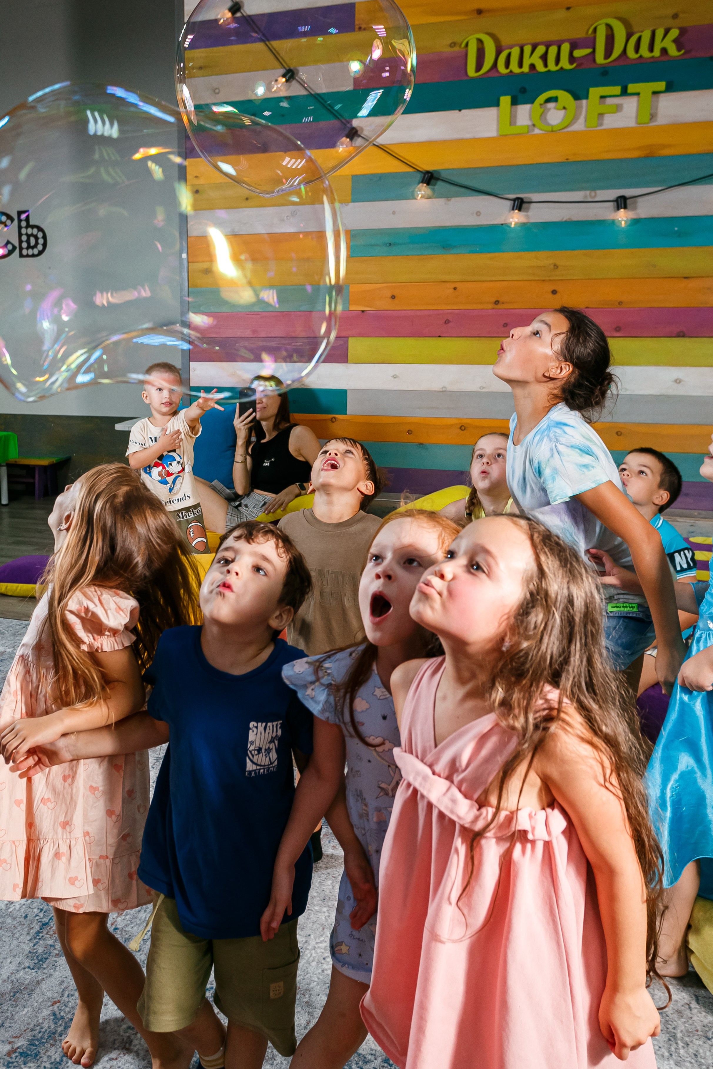 Детский ДР / Лофт Даки-дак / пр. Дзержинского 1/1. Фотограф в  г. Новосибирск