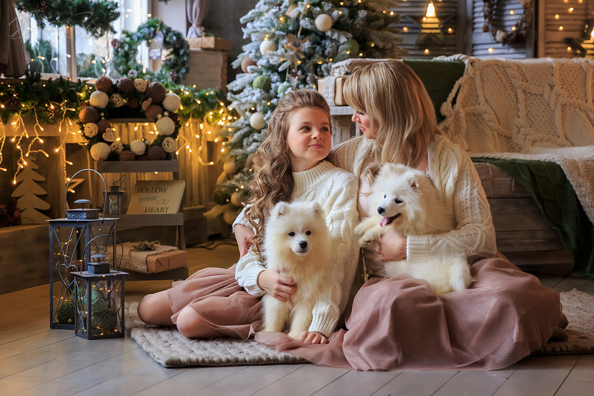 Новогодняя фотосессия 2025 в Москве. Интерьеры, Контент, Портреты | Фотограф в Москве Дани Терно