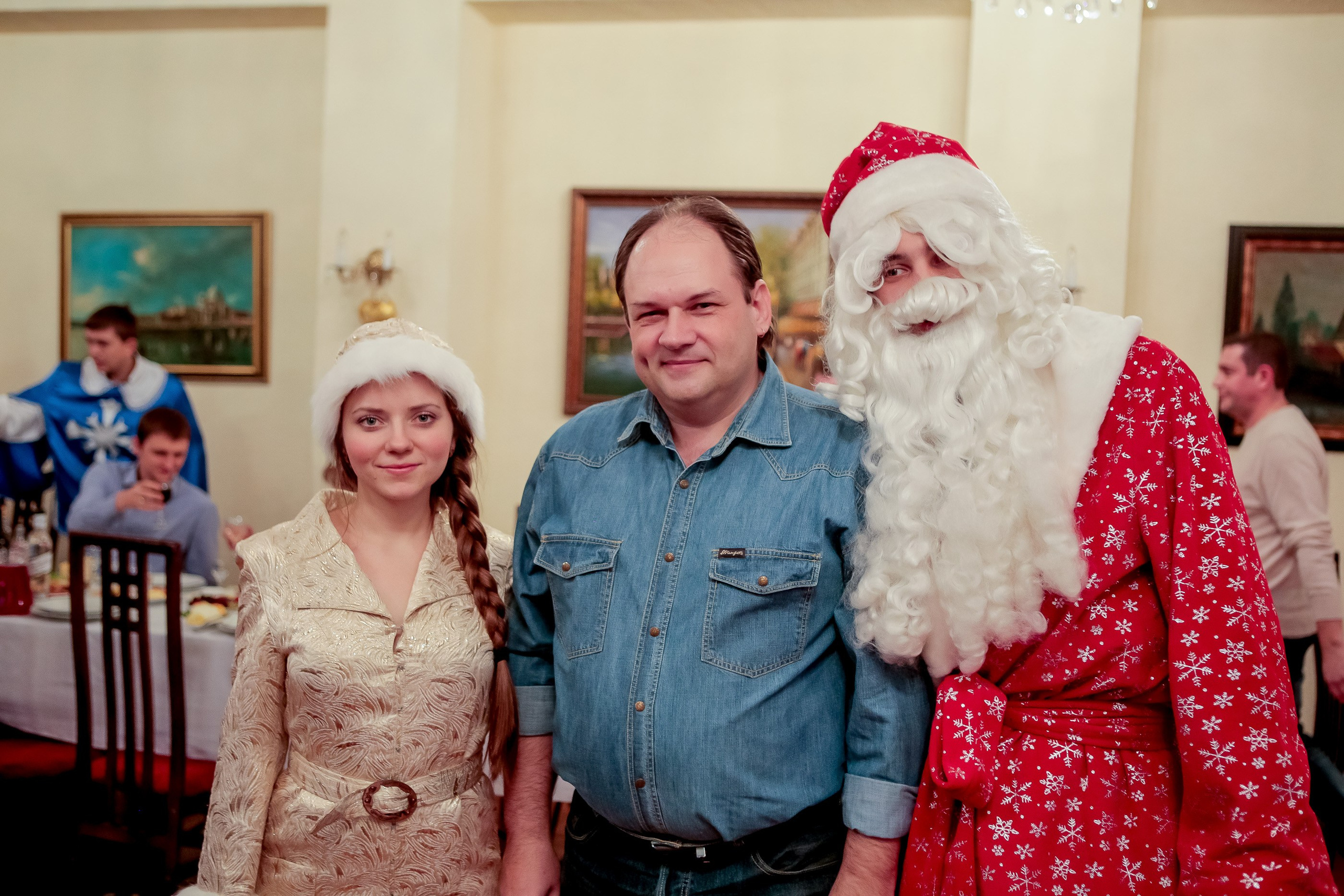 Корпоратив. Max Matvich and Victoria Basova are professionals in their field