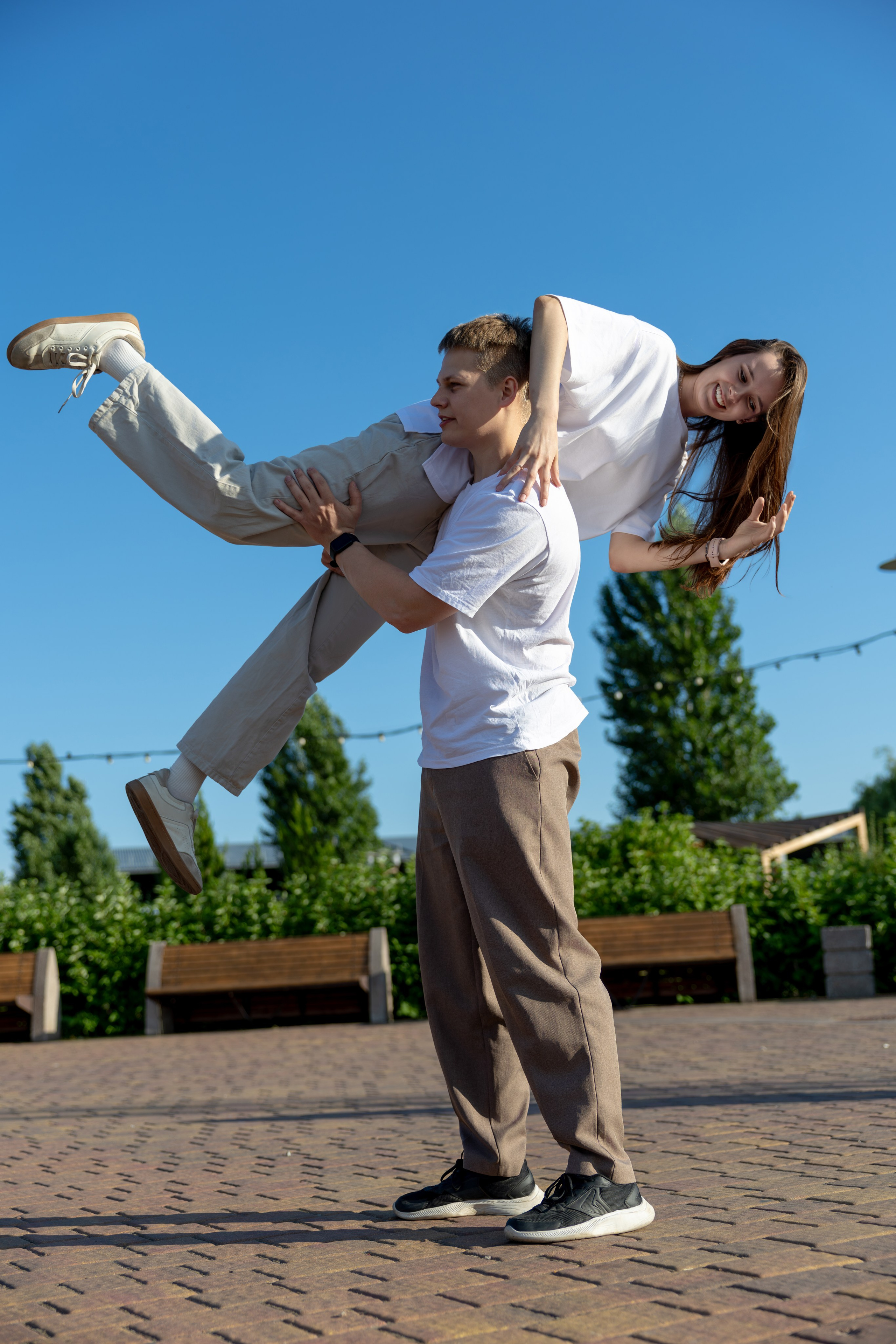 Love Story. Прогулка в парке. Фотограф Максим Калинченко