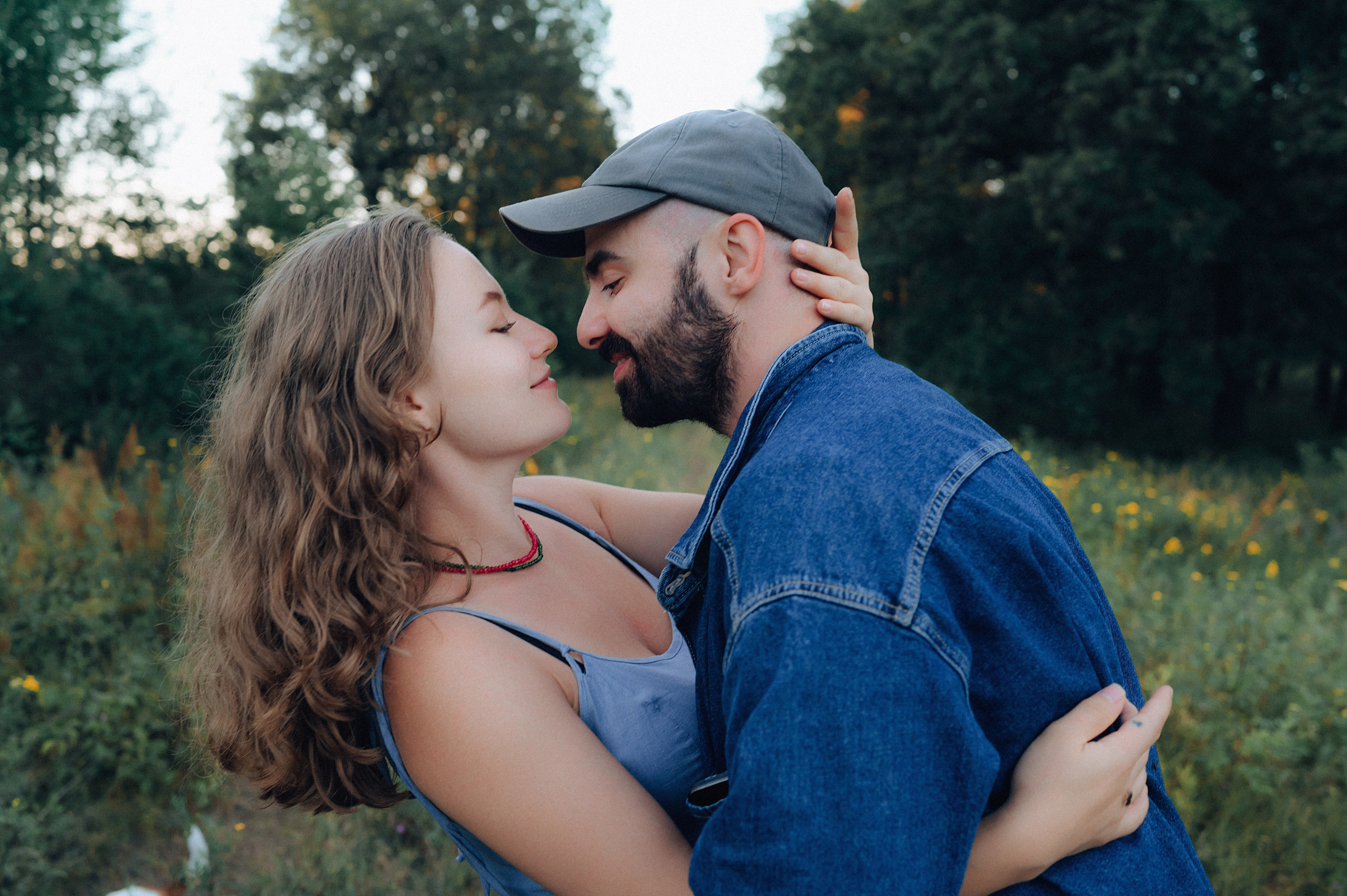 Лес.закат.Вика и Денис. Детский и семейный фотограф Катерина Мишина