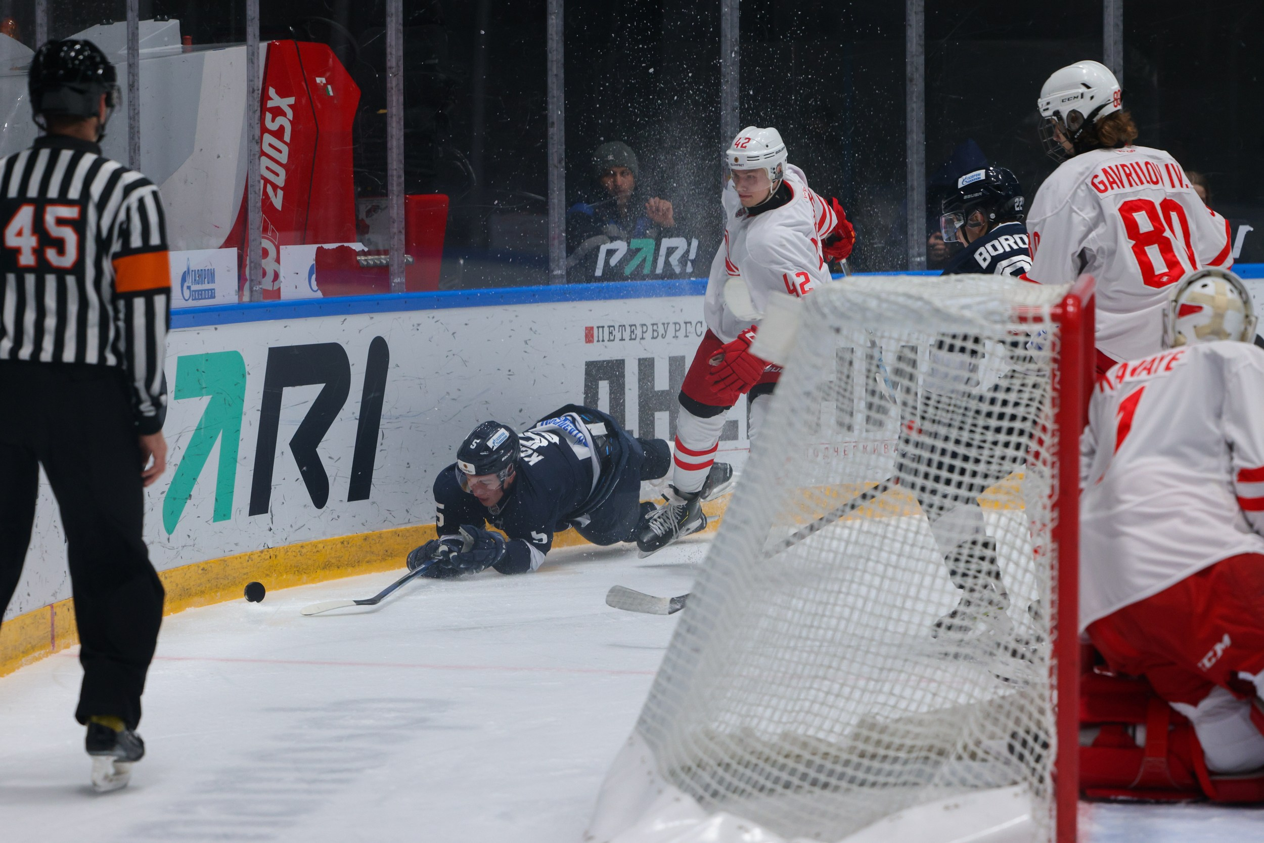 МХК Динамо — МХК Спартак. Фотограф Александр Заломаев
