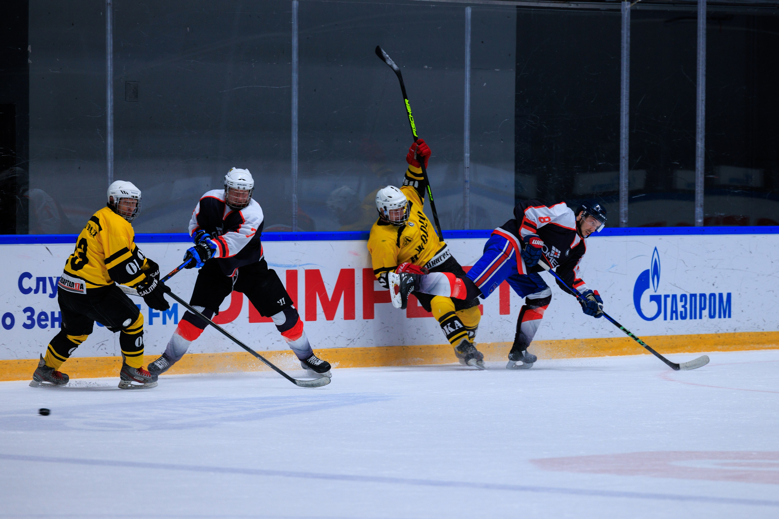 НХЛ Омега — Ижорец (3-2). Фотограф Александр Заломаев
