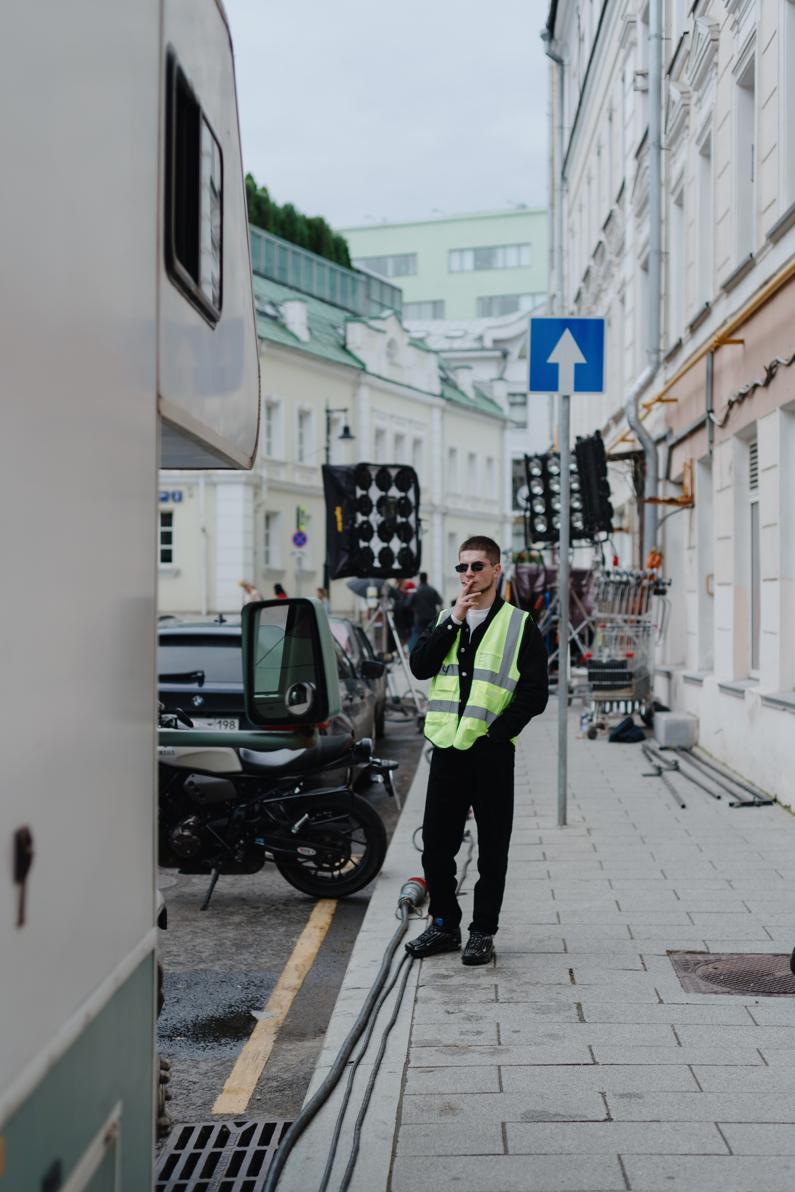 Бэкстейдж съемки клипа. Фотограф в Москве