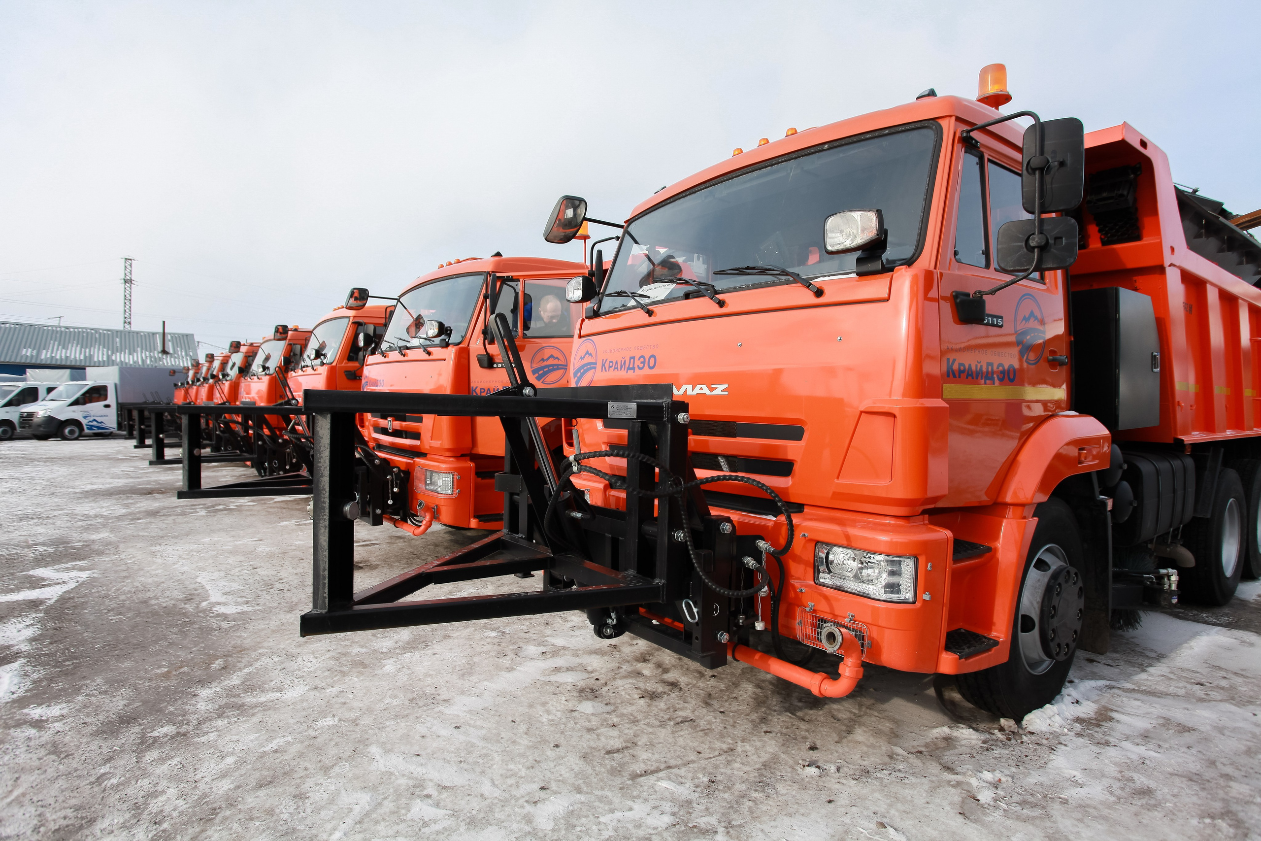 Вручение автотехники КрайДЭО. Фотограф Дарья Локотко в Красноярске