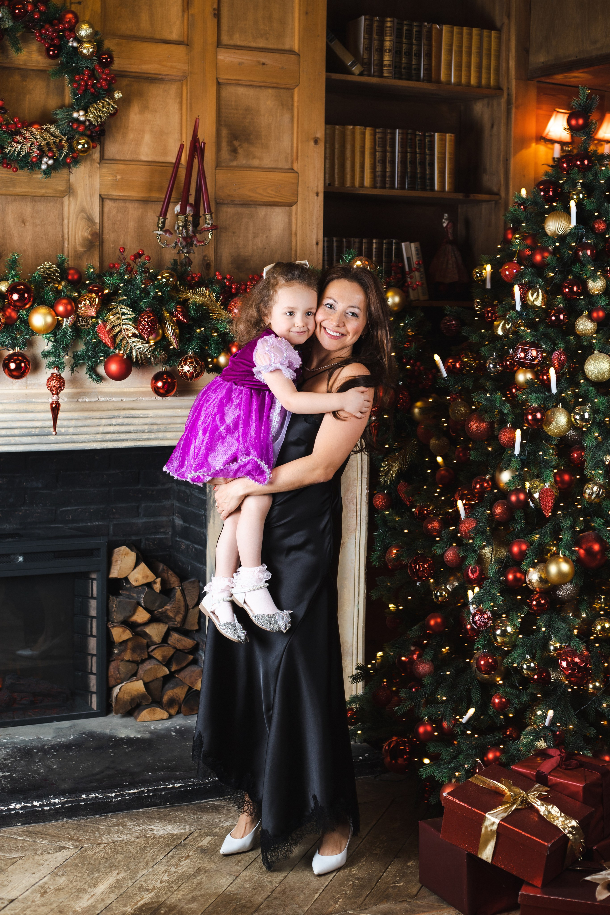 Новогодняя съемка Елены, Артура и Ани. Портретный Фотограф в Санкт-Петербурге Кира Орехова