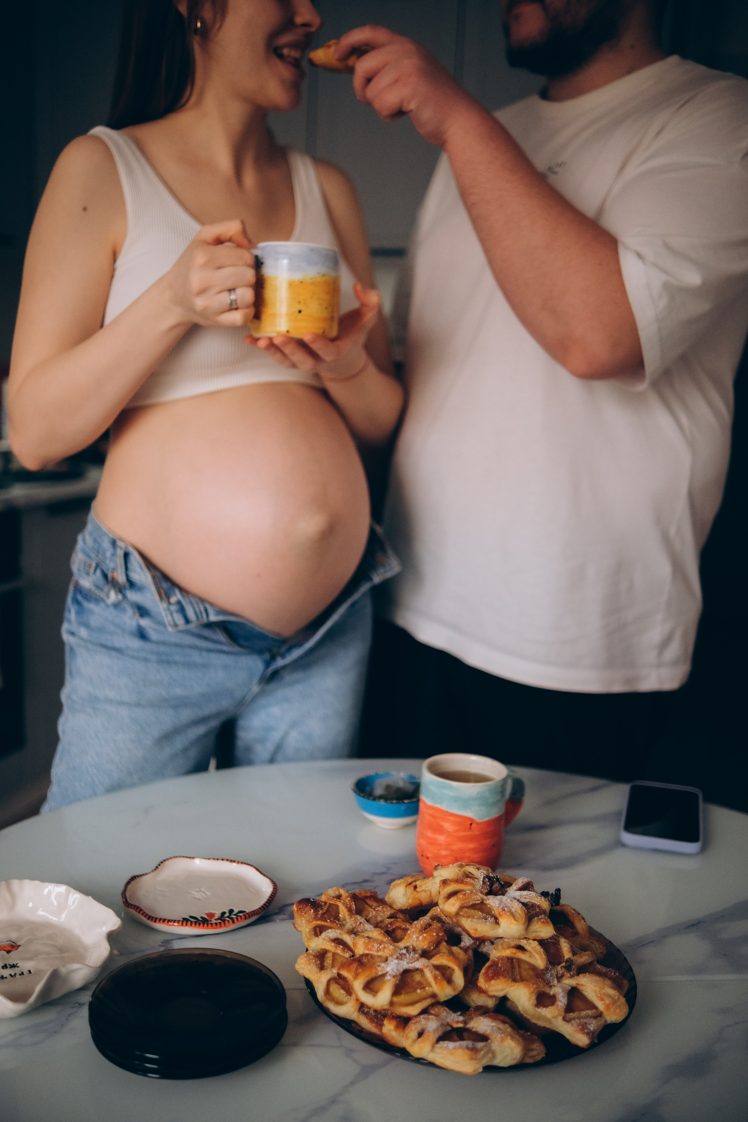 Ксения и Иракли. Семейный детский ньюборн фотограф в Москве Марта Петрова