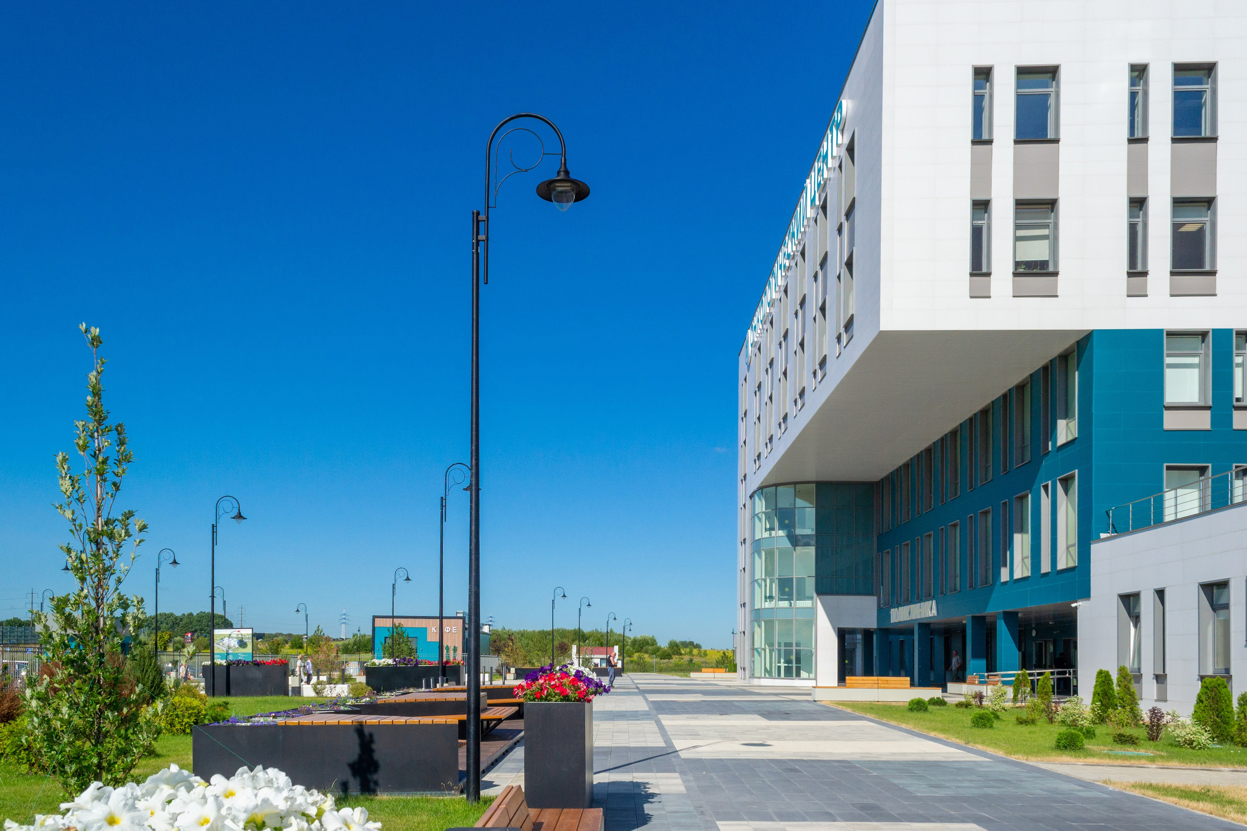 Тульская областная онкологическая больница (лето-цветы, NIKON D3100 35 мм F1,8)). Фотограф в Туле Крупский АнДРей. Фотостудия «КАДР71» в Туле