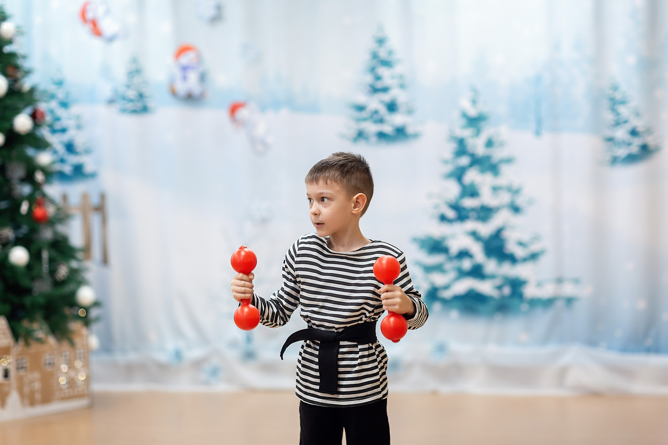 Утренник_"Веселый балаганчик» 2024. Семейный фотограф в Санкт-Петербурге