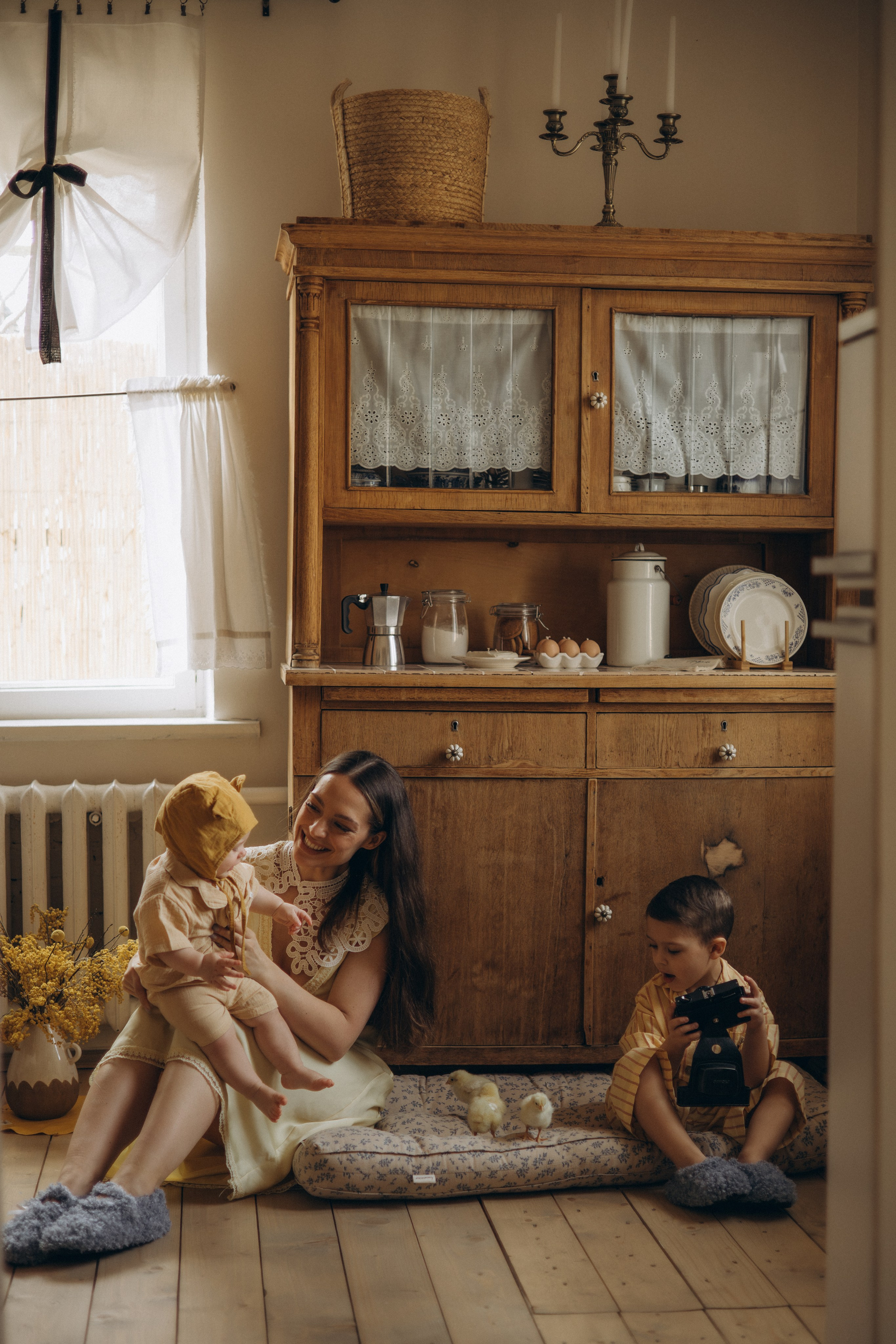 Яна, Марсель и Леон. Семейный фотограф в Москве Алина Киблина
