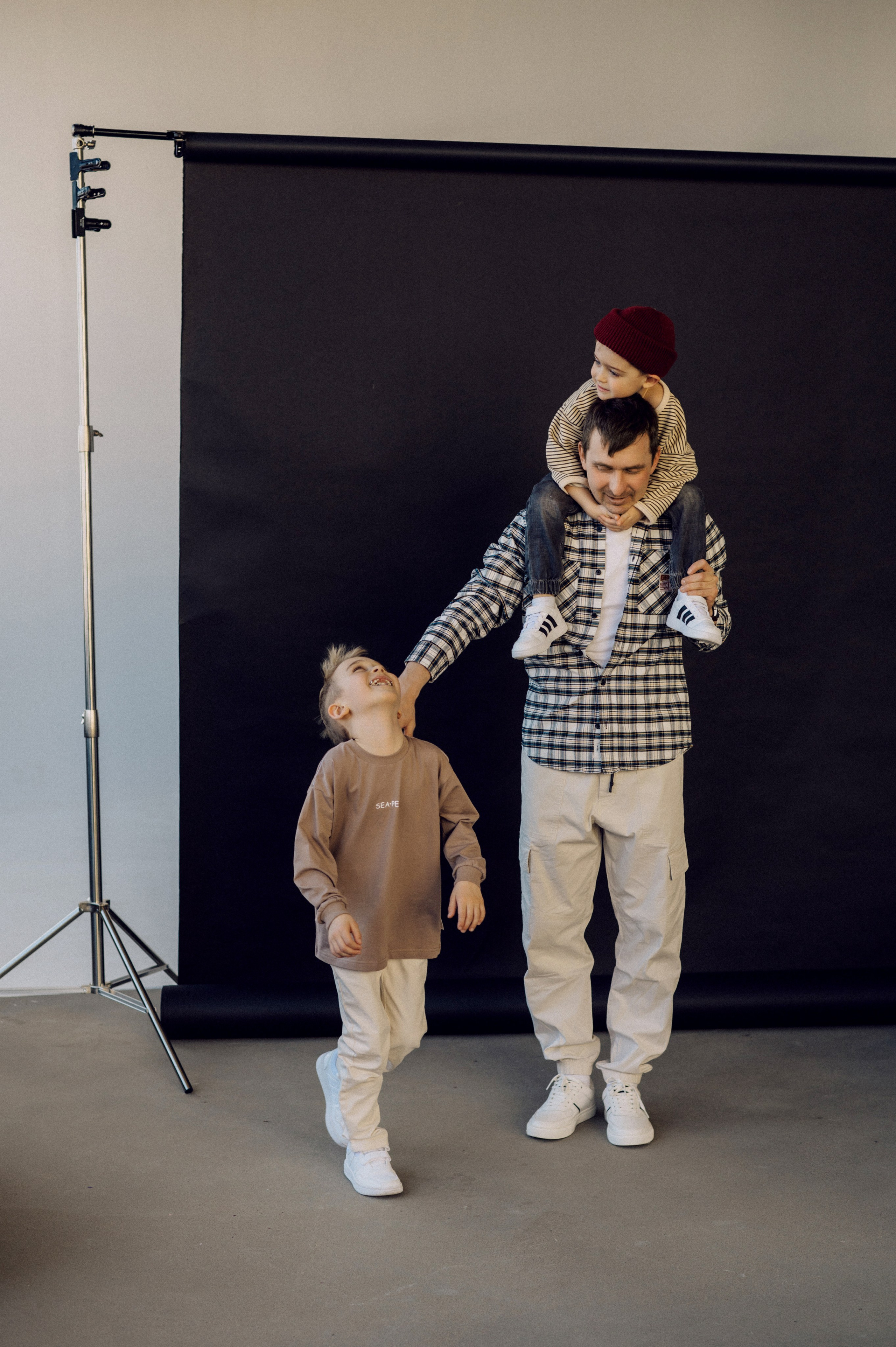 Ира, Дима, Демид и Мирон. Фотограф Мария Стрелкова