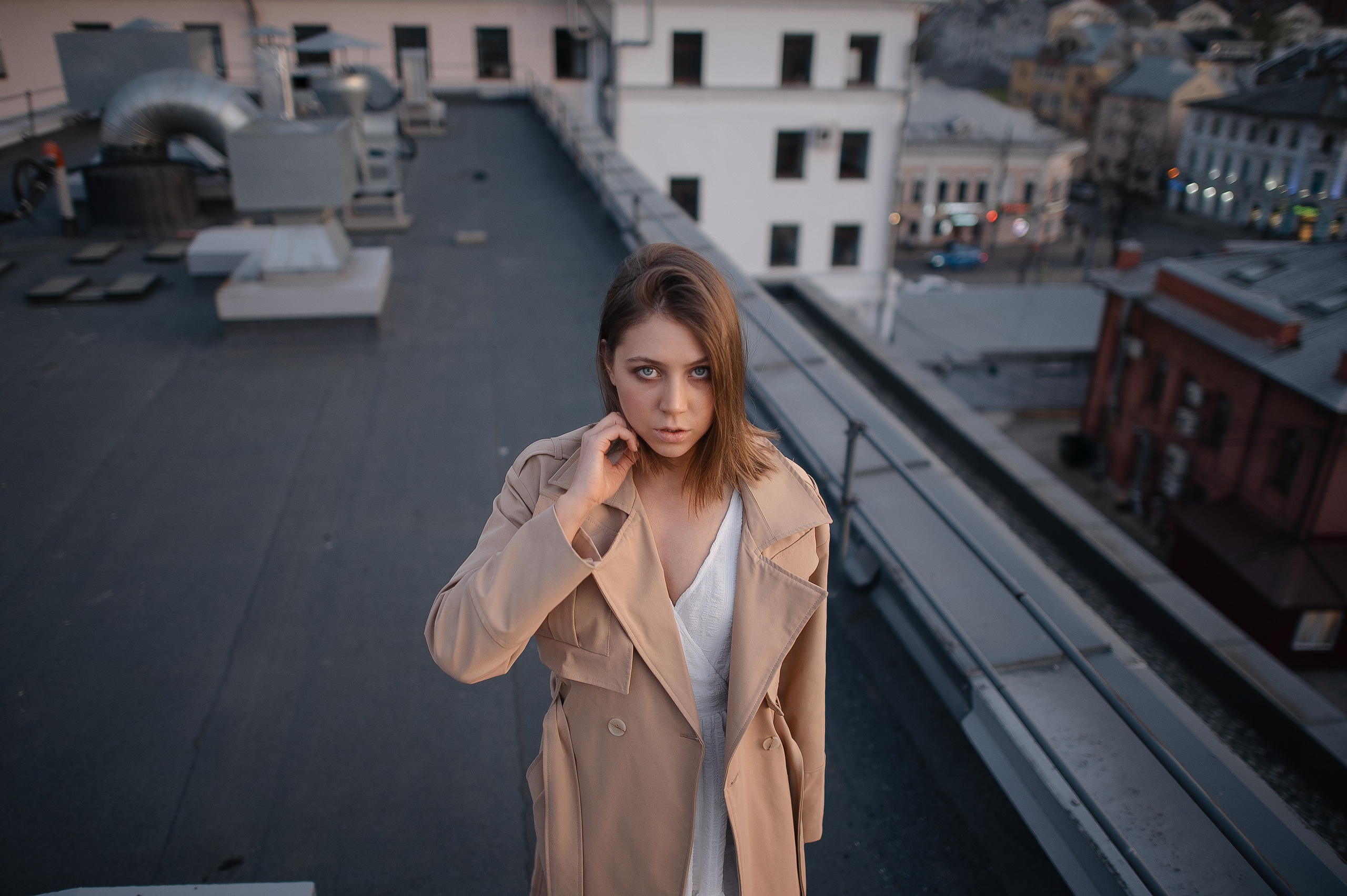 Екатерина, выпускница ЯГТИ имени Фирса Шишигина. Портретная прогулка по городу. Свадебный фотограф в Ярославле Денис Медоваров