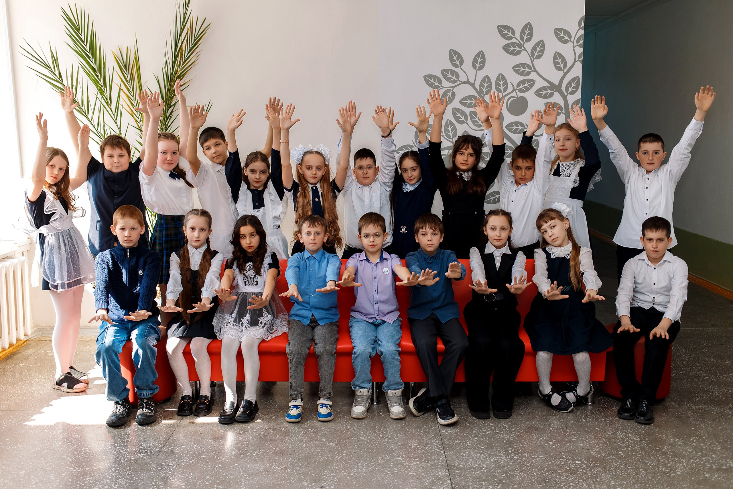 4 класс с. Барабаш. Фотограф Любовь Корниенко, Примоский край