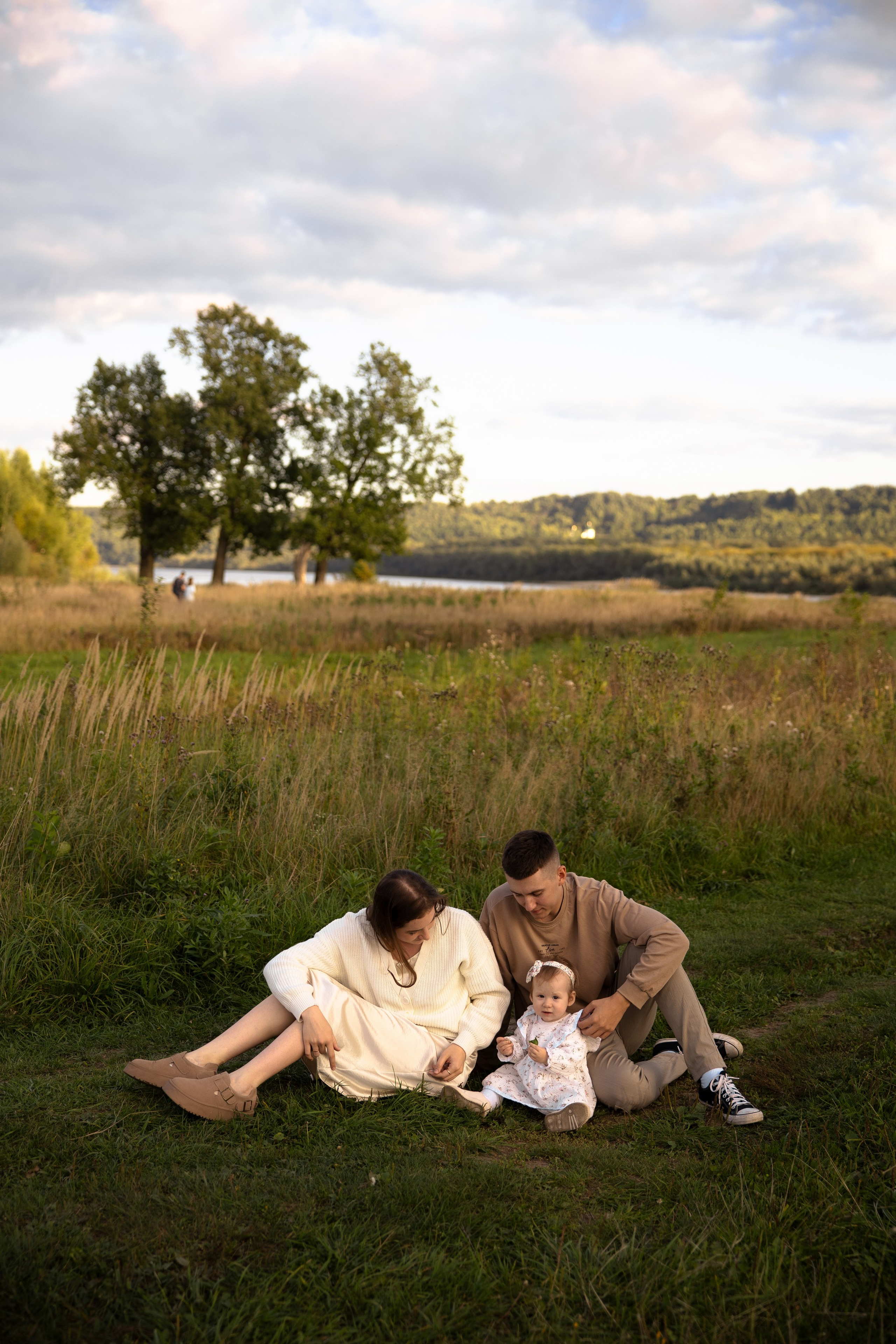 Семейная съемка на природе. Фотограф Ломакина Анастасия