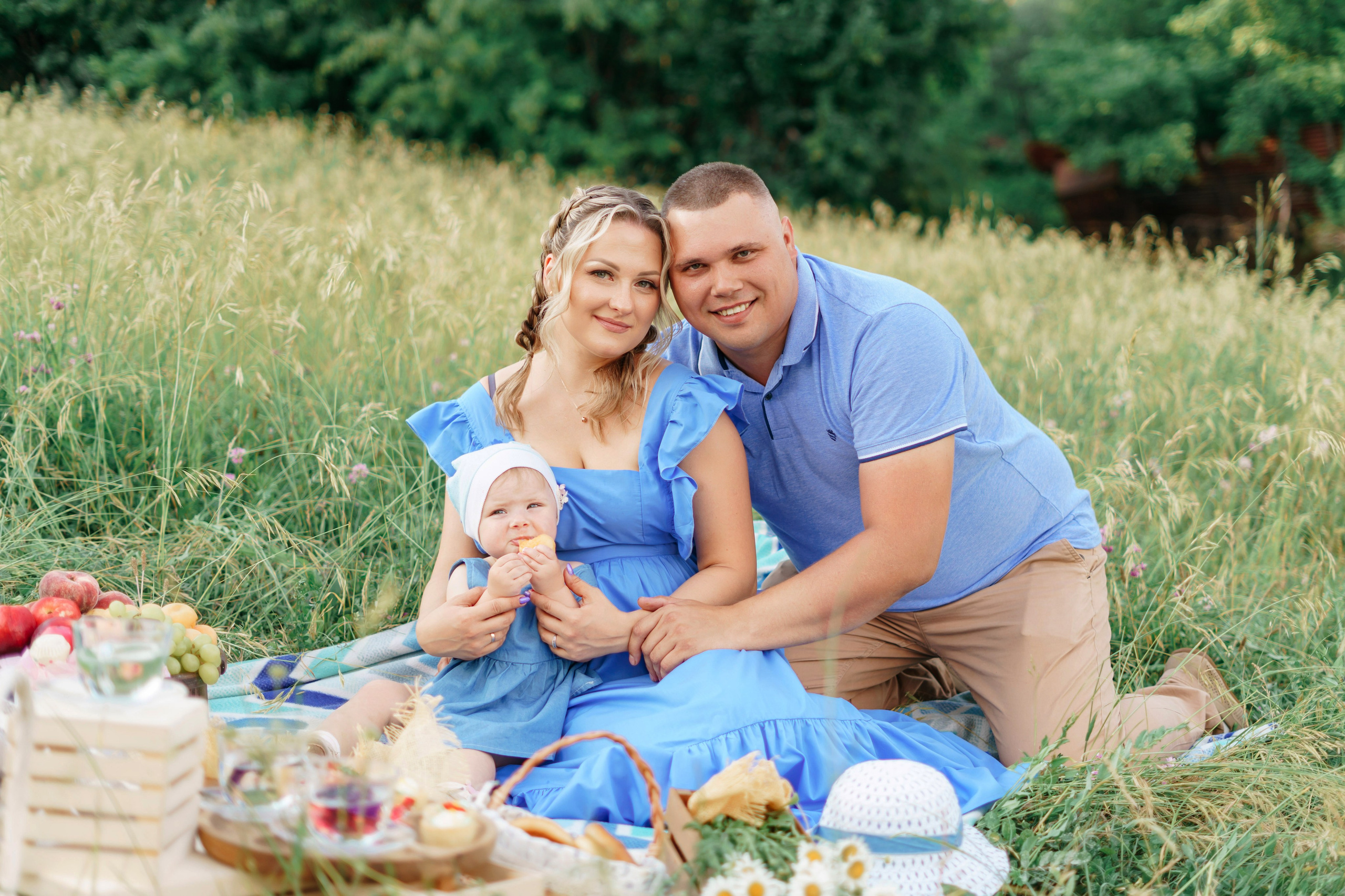 Аня, Саша и Ксюша. Учаева Екатерина Свадебный и Семейный фотограф г. Сызрань