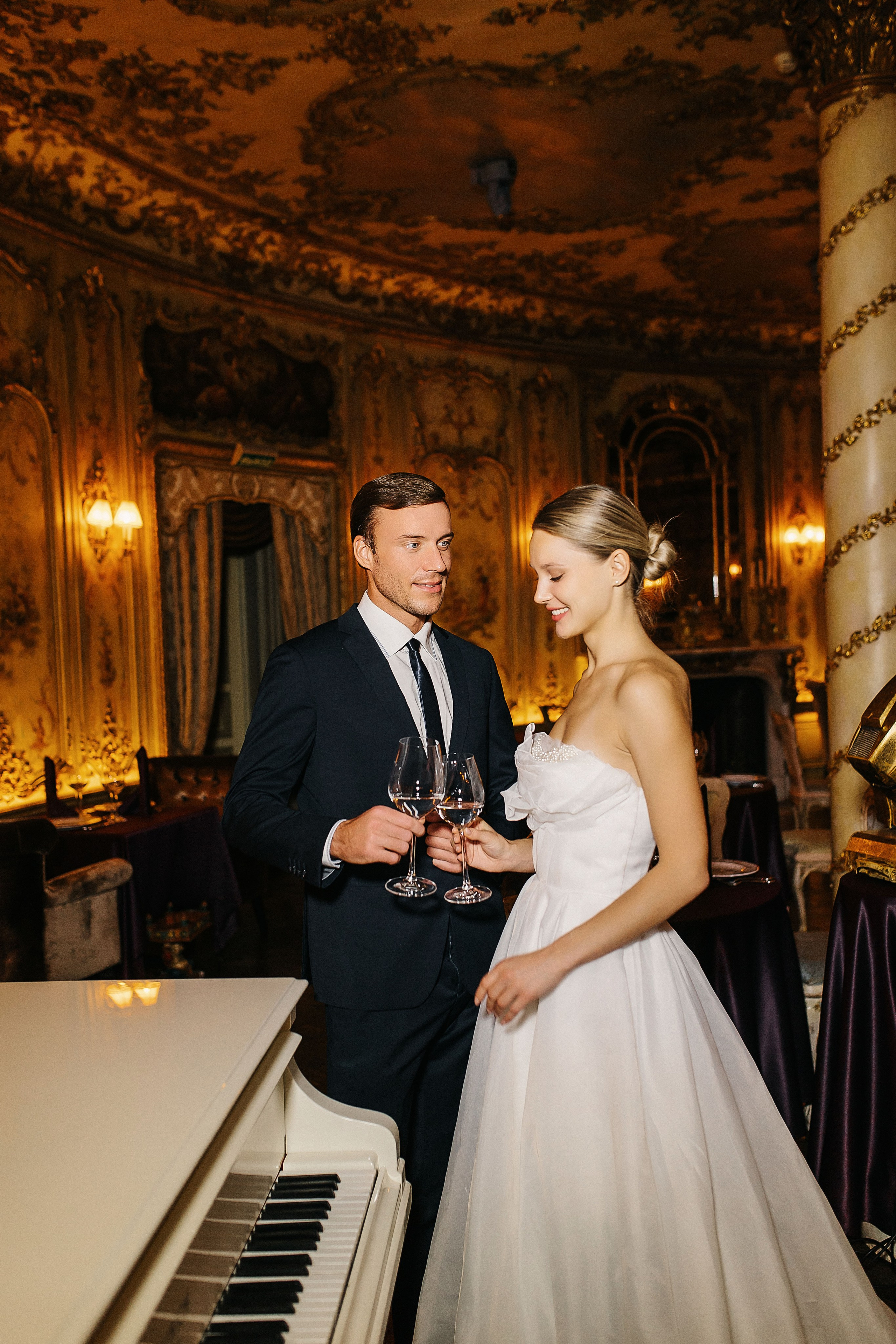 Свадебная съемка проходила в Москве, ресторан Турандот. Иванова Ирина Свадебный и семейный фотограф г. Уфа