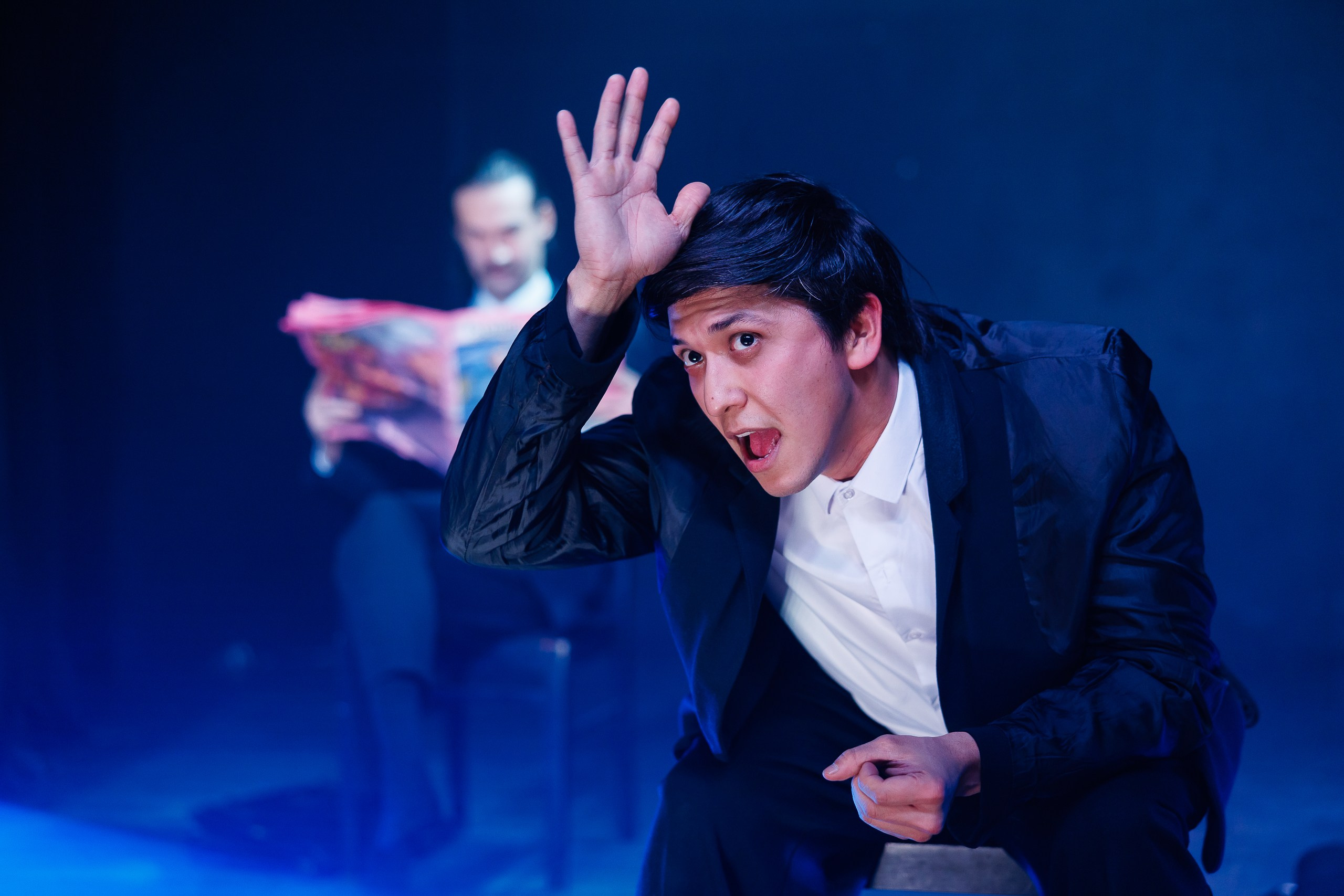 Спектакль «СТРИПТИЗ» от театра Д. Лица в СПб. Фотограф в Санкт-Петербурге — Сергей Петров