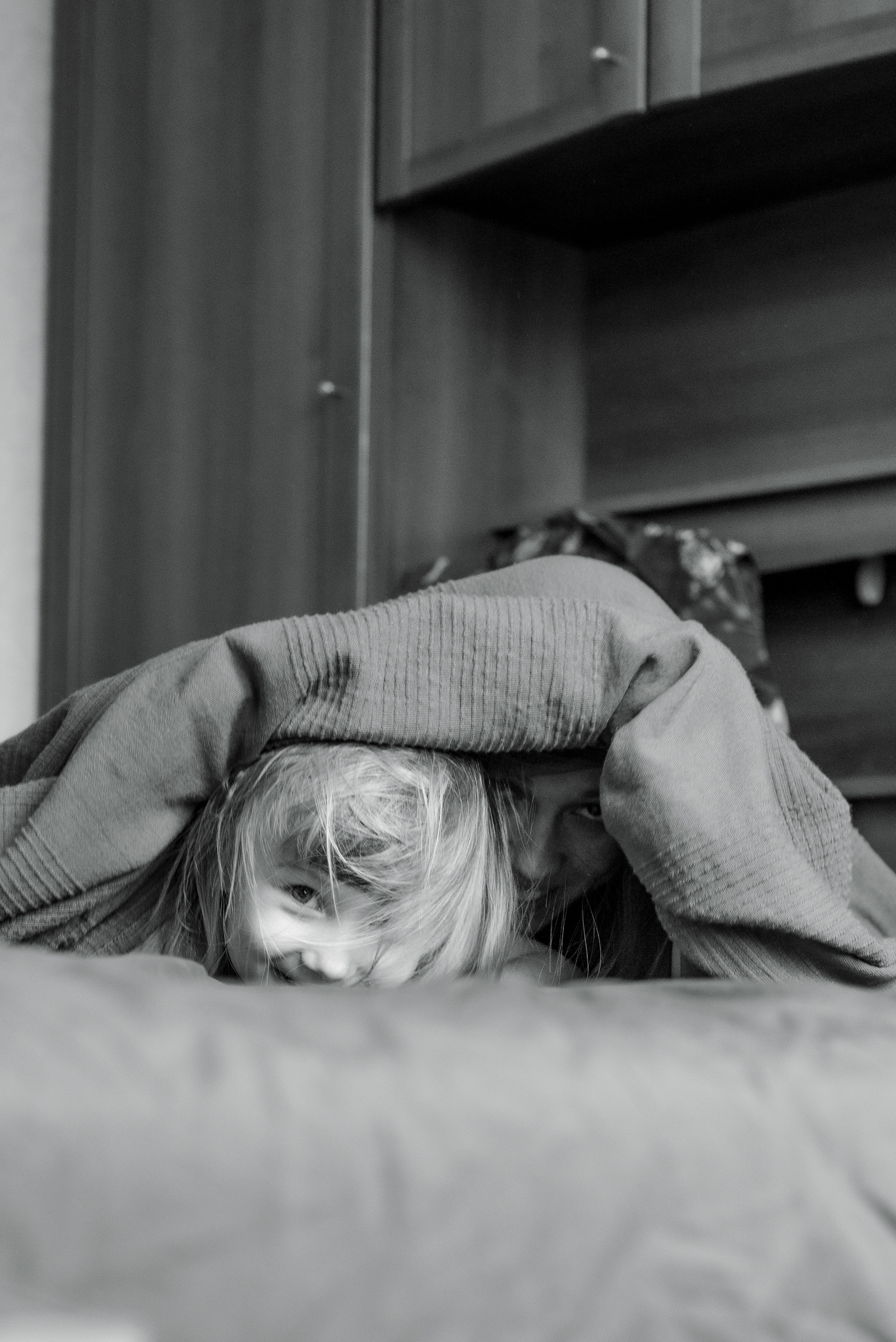 Ира, Злата и малыш, дома. Фотограф Виктория Чокадзе